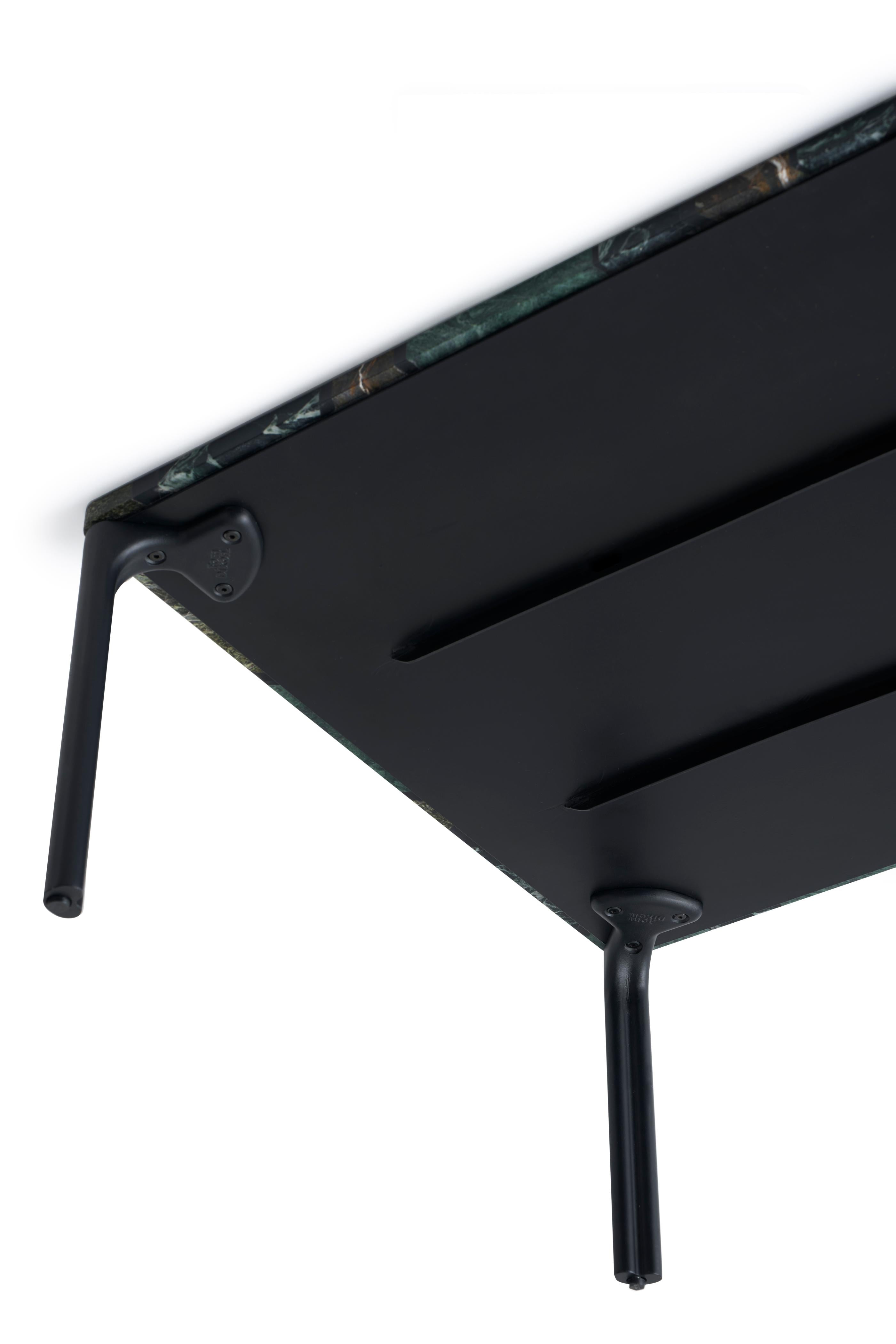 SMASH Coffee Table in Green Marble