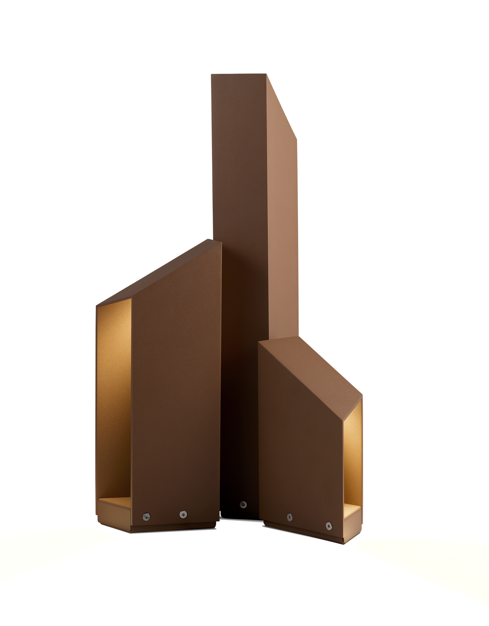 Außenlampe DOMUS braun