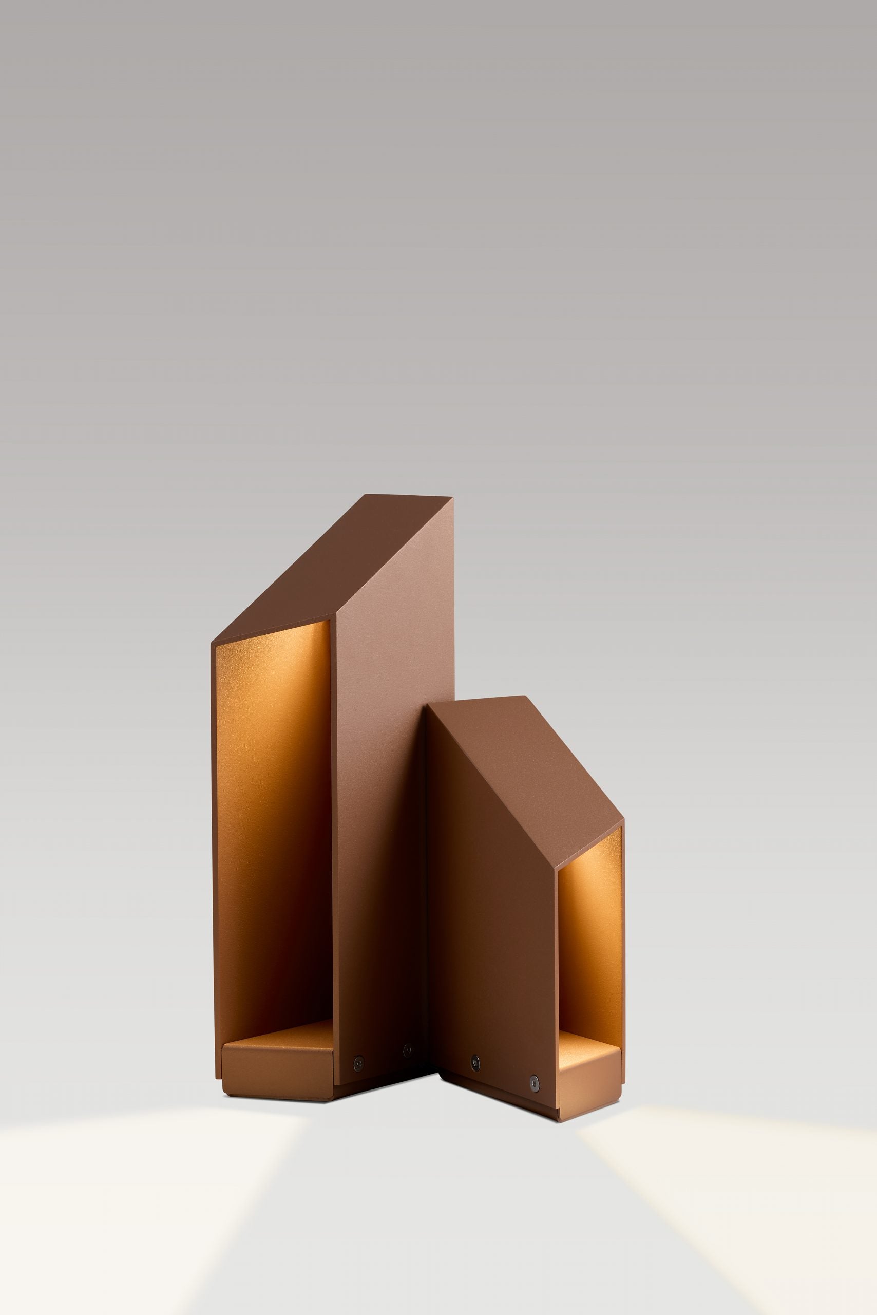 Außenlampe DOMUS braun