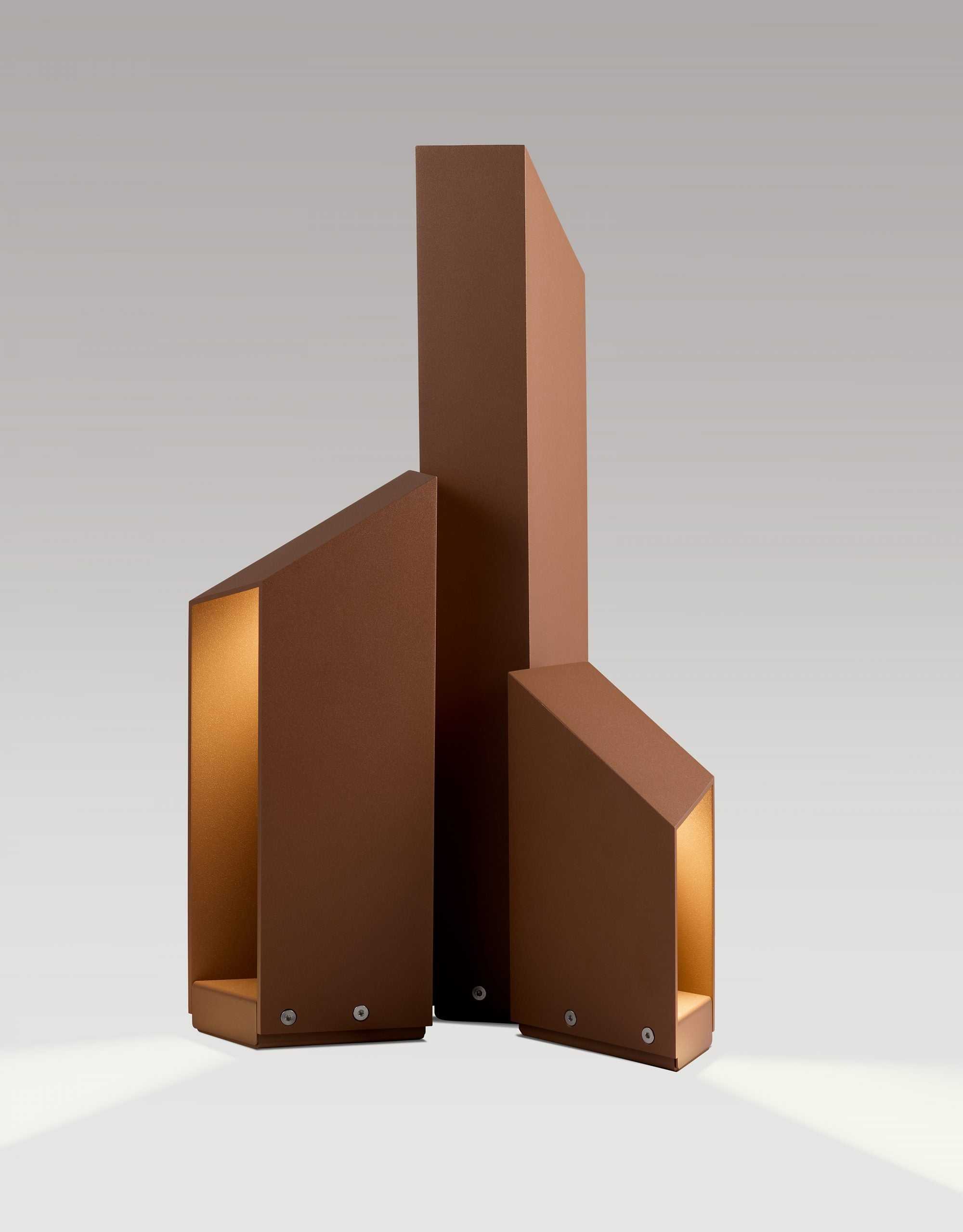 Außenlampe DOMUS braun