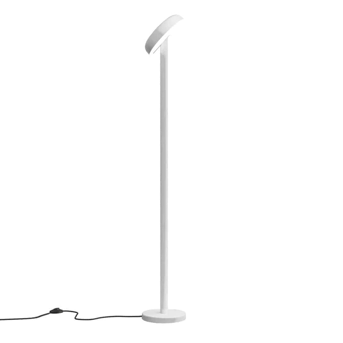 CABRIOLETTE floor lamp in glossy white