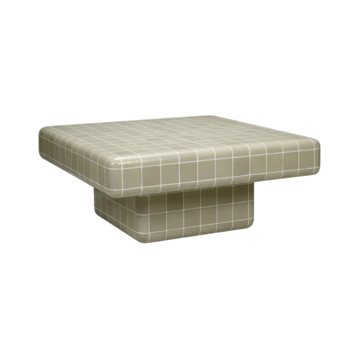 MATEO Outdoor Coffee Table Warm Gray
