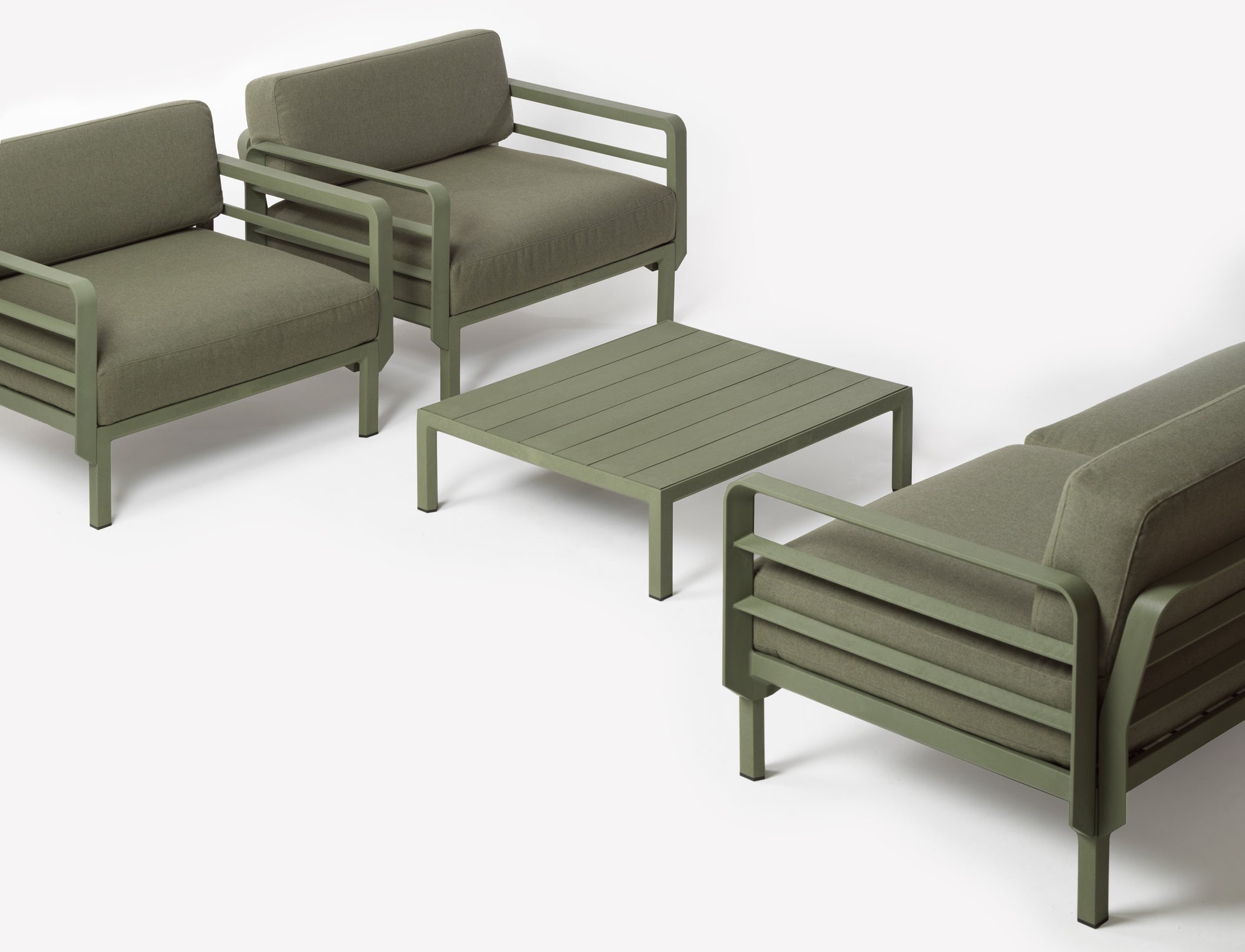 MAXIMO Green Square Outdoor Side Table