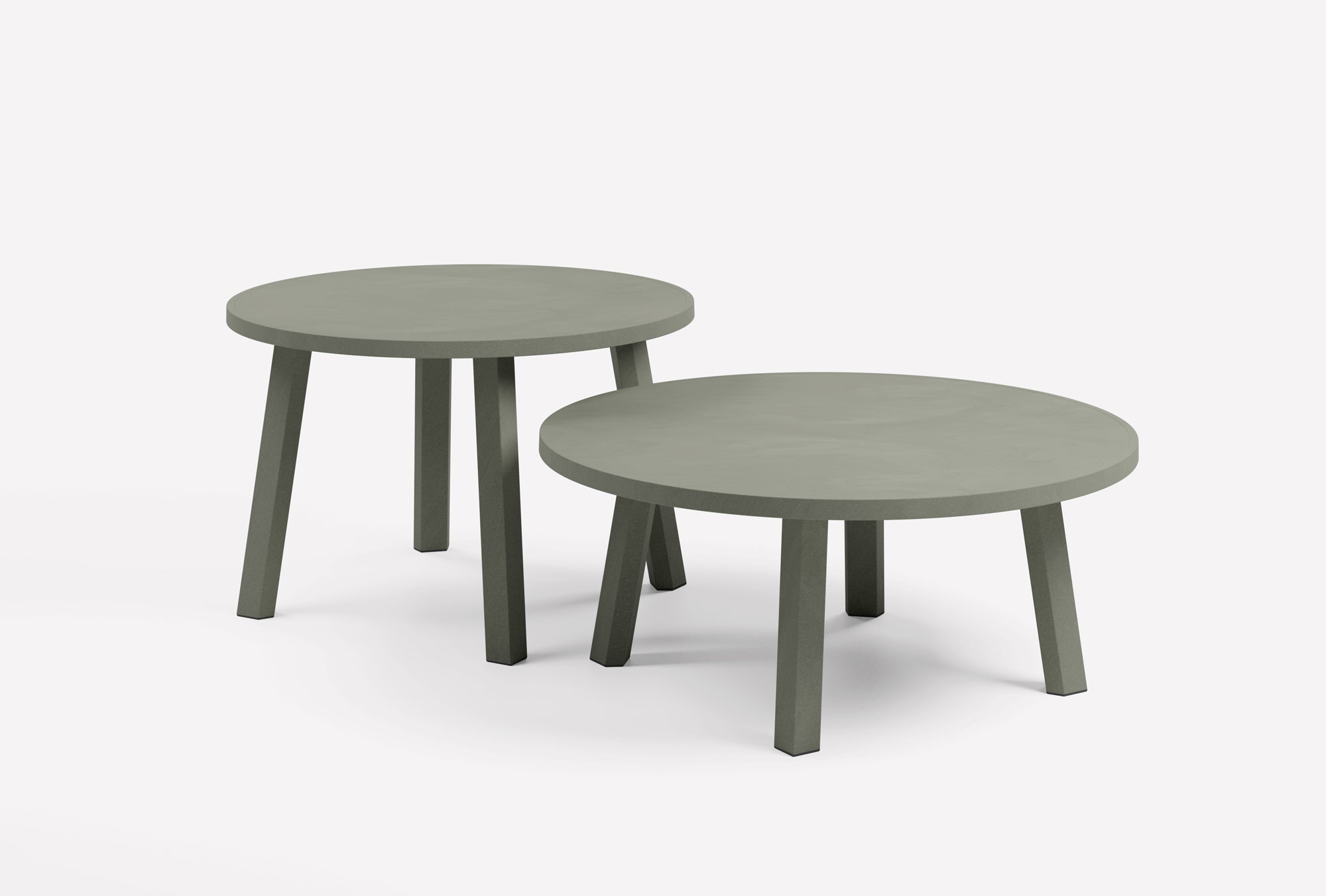 MAXIMO Graphite Round Outdoor Side Table
