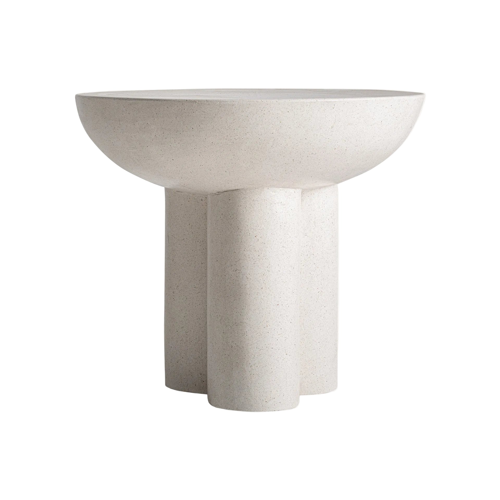 BROICH Side Table Cream Terrazzo