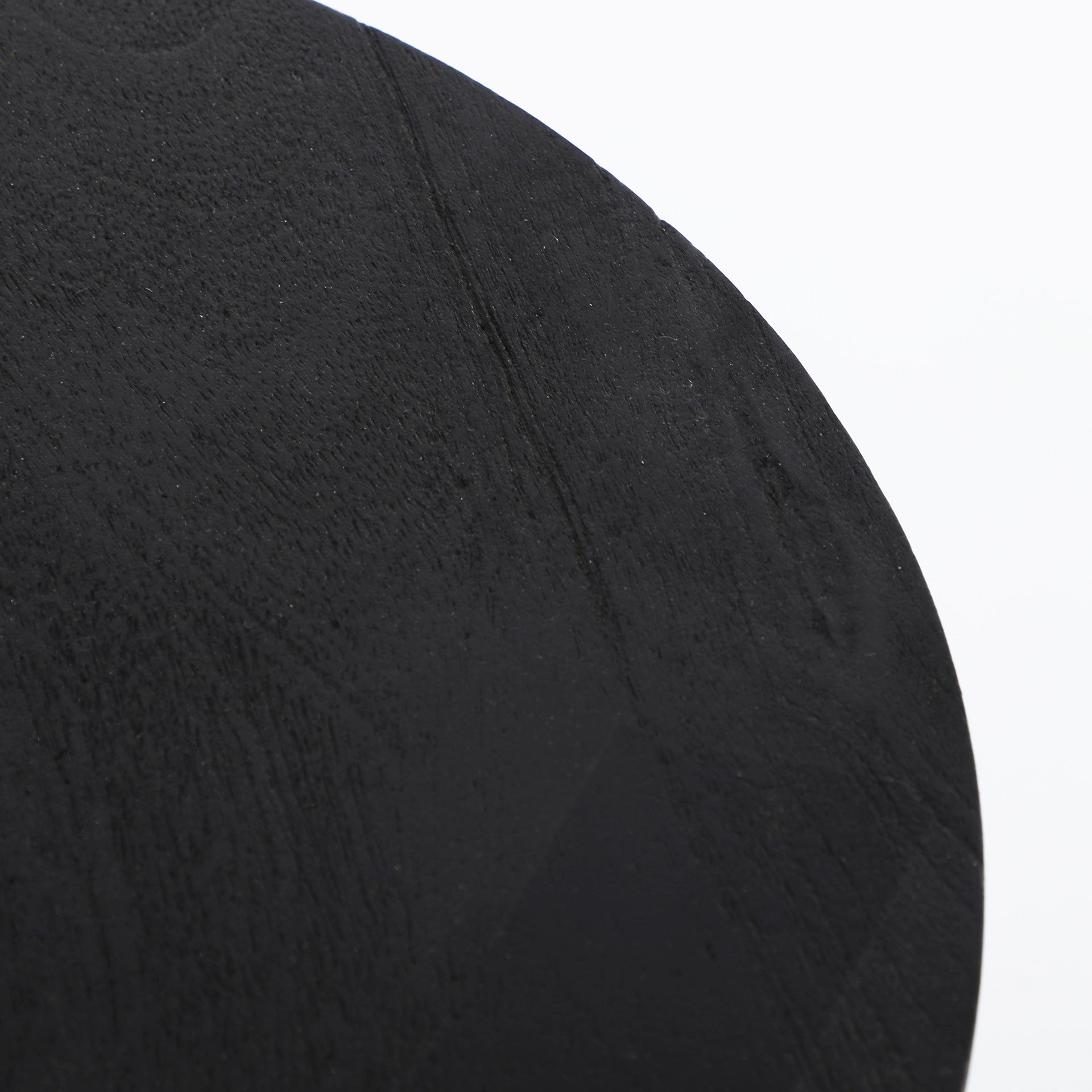 GRUTEAU Side Table in Black Mango Wood