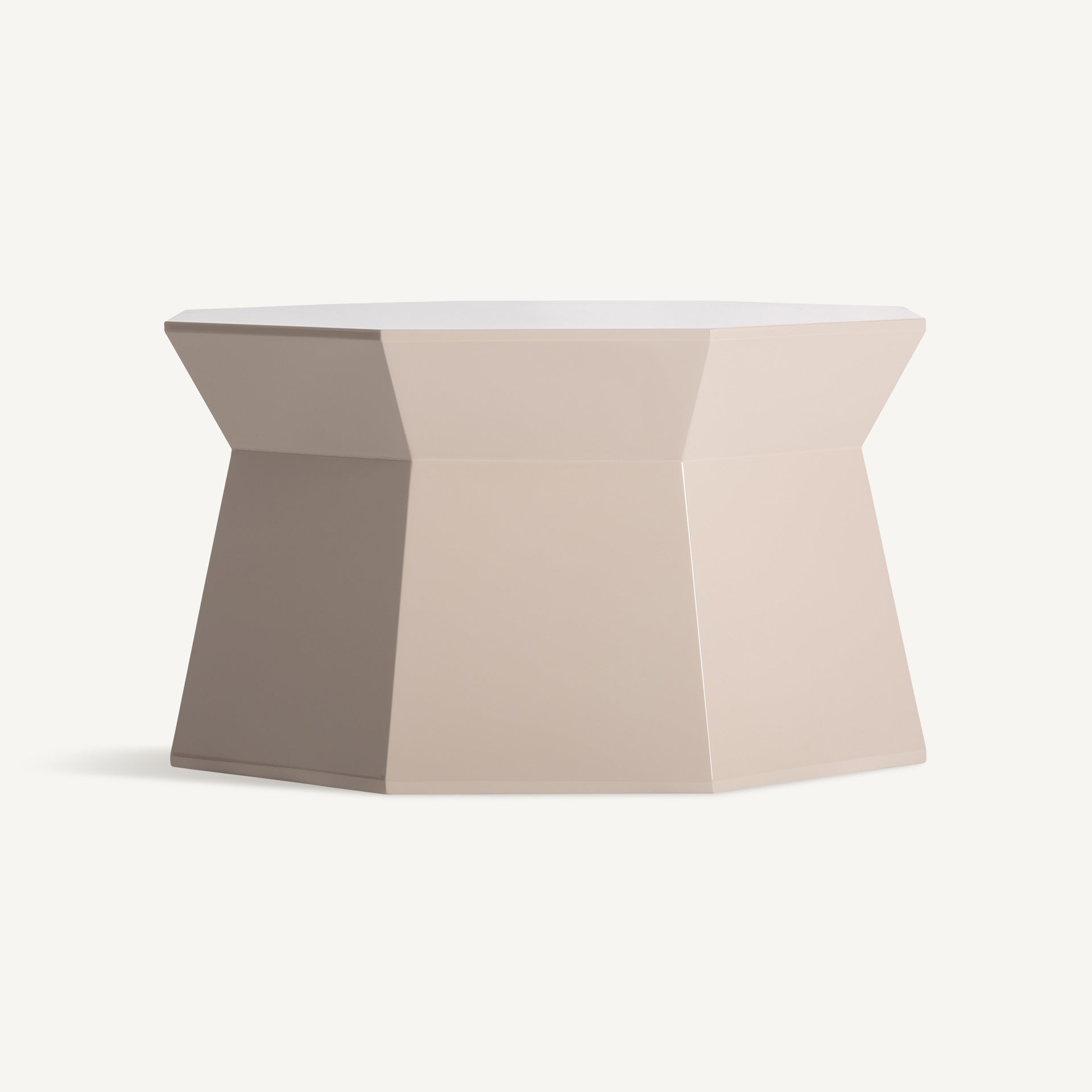 LAIVES Cream Side Table
