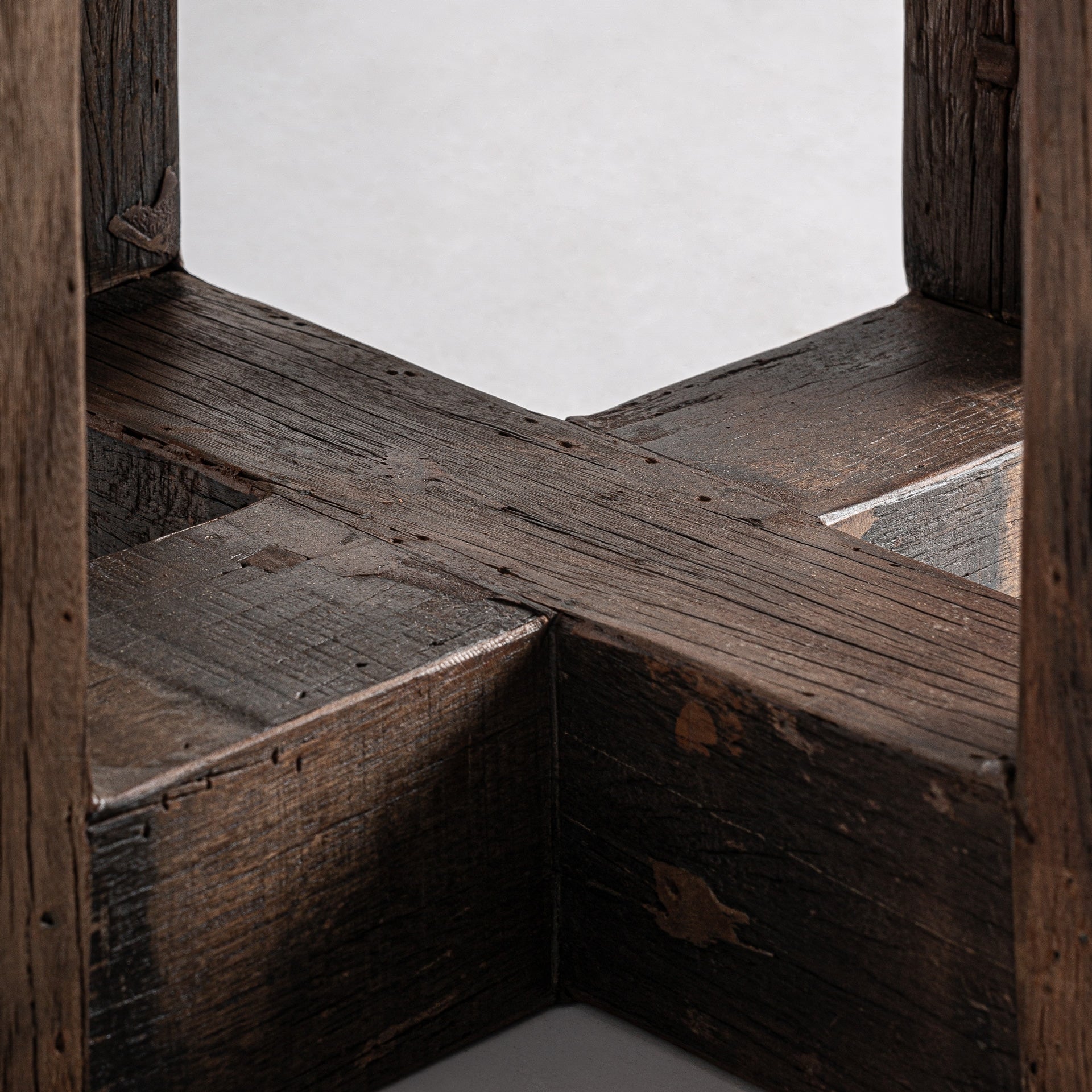 LOSSE Side Table Recycled Wood