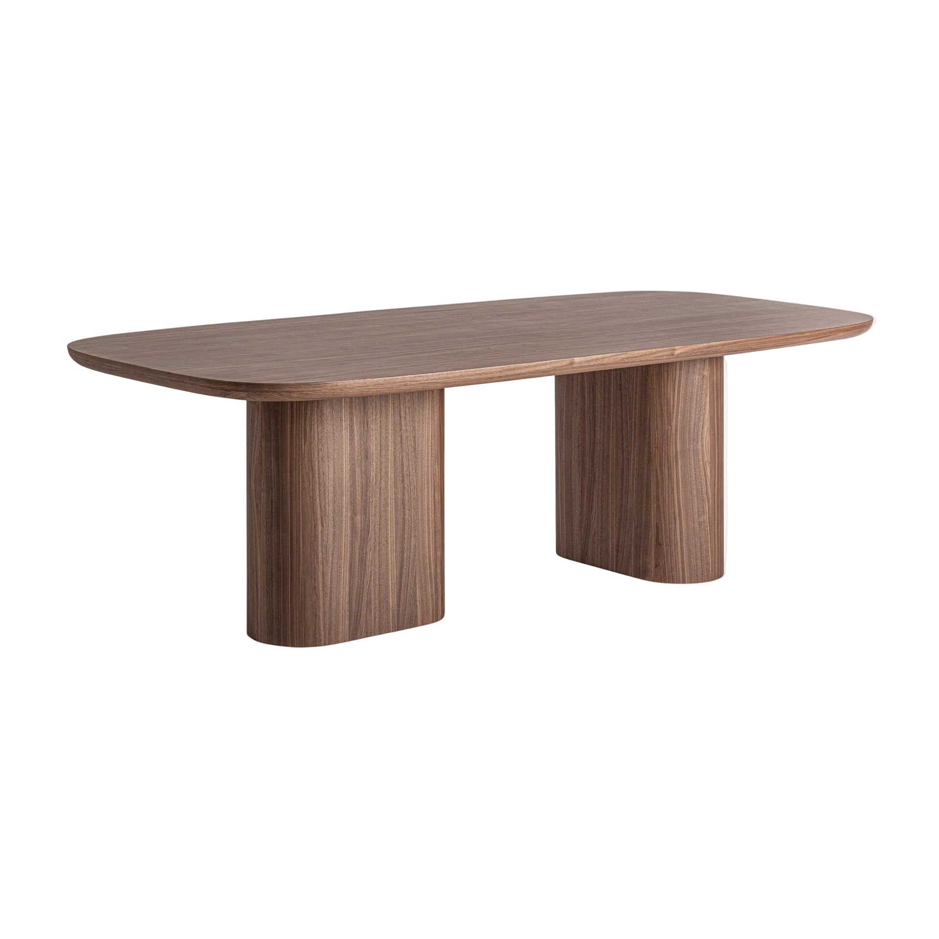 ACIERRA Walnut Veneer Table