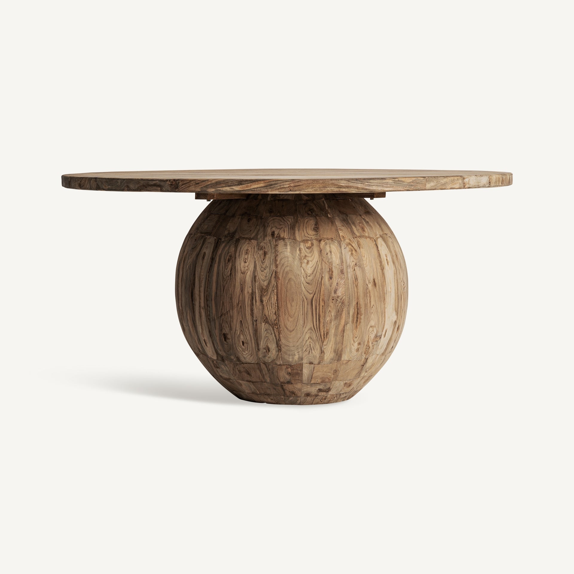 Round Table ERLOY Recycled Teak Wood