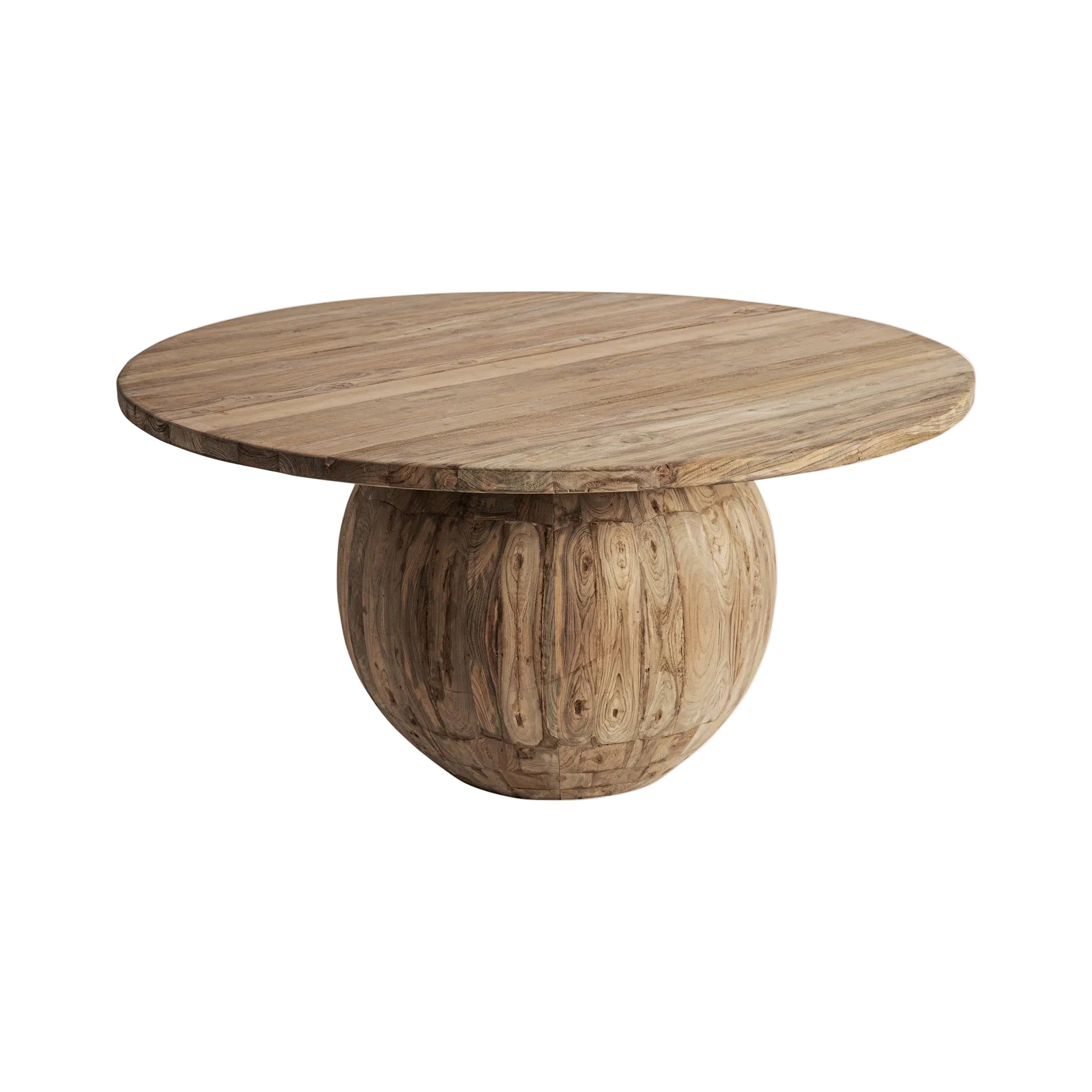 Round Table ERLOY Recycled Teak Wood