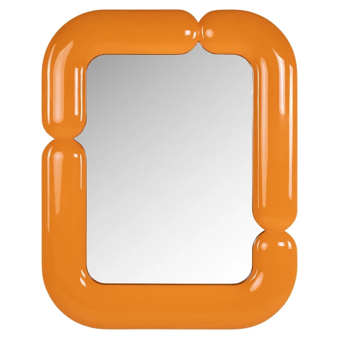 AYLA wall mirror orange
