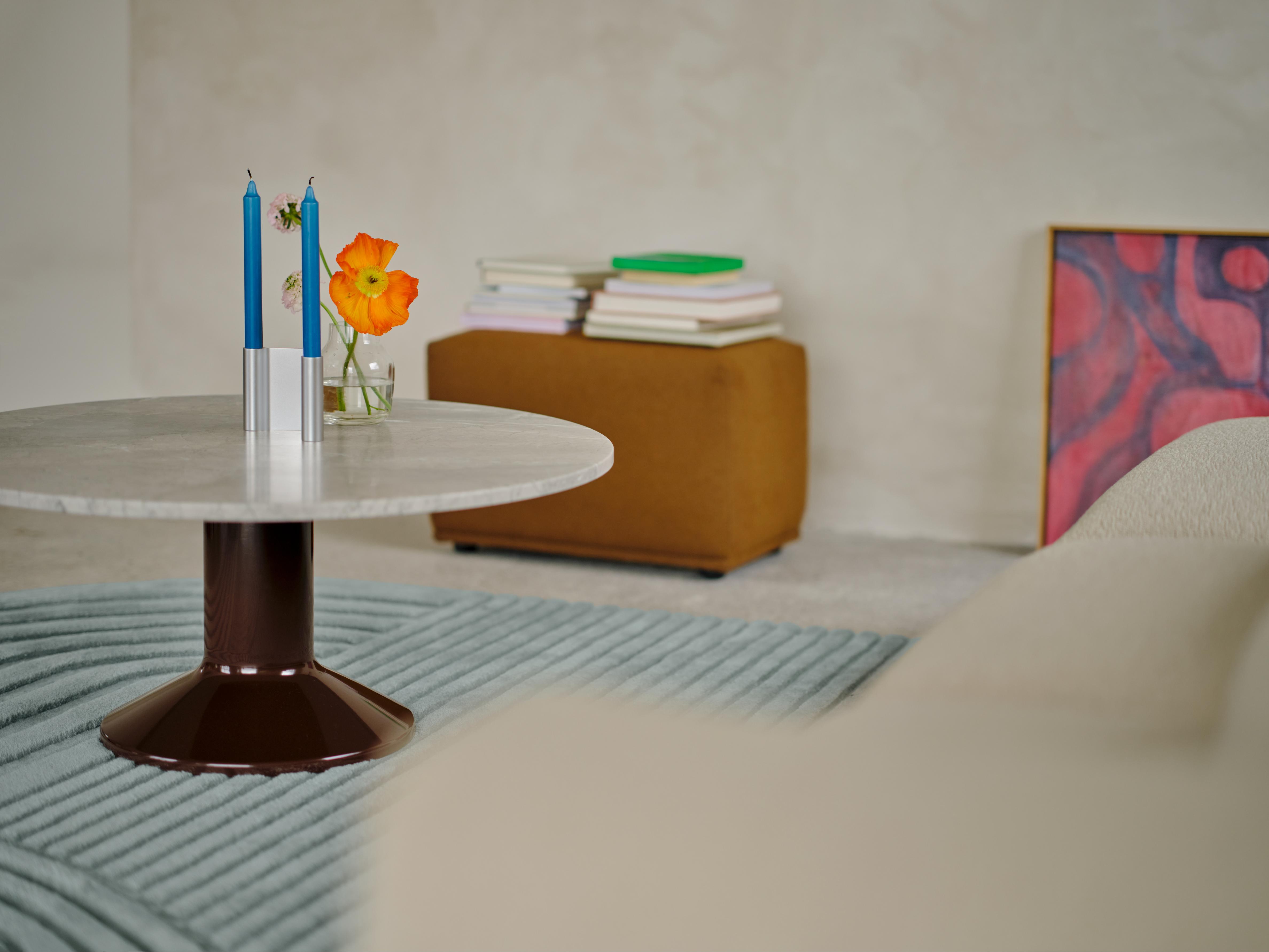 PAIR Aluminium Candle Holder