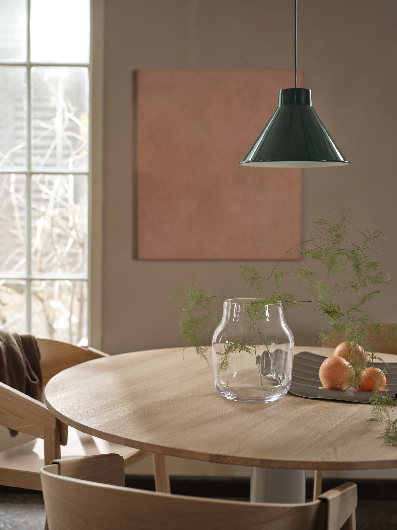 TOP dark green pendant lamp
