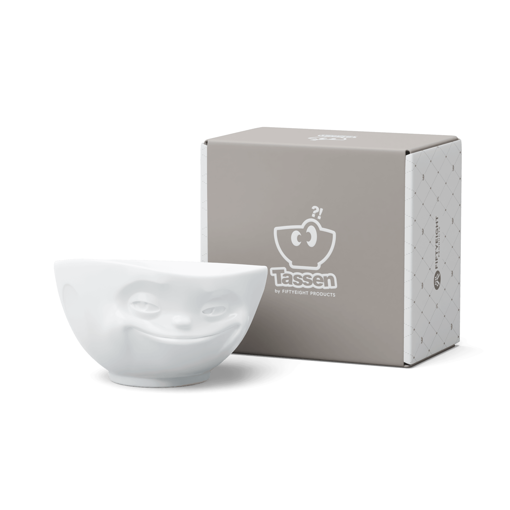 Miska GRINNING biały 58products Eye on Design