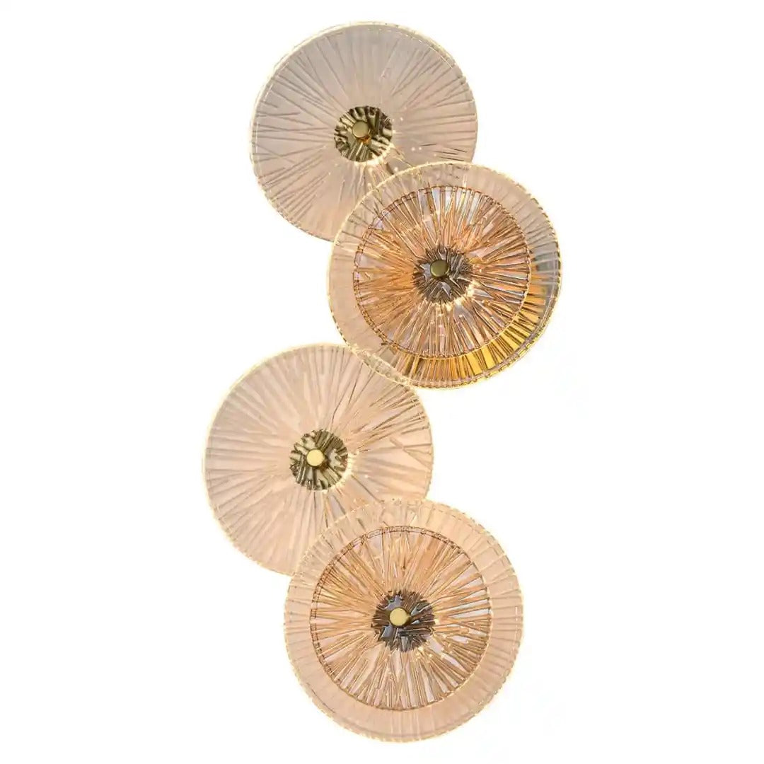 LINZI gold wall lamp