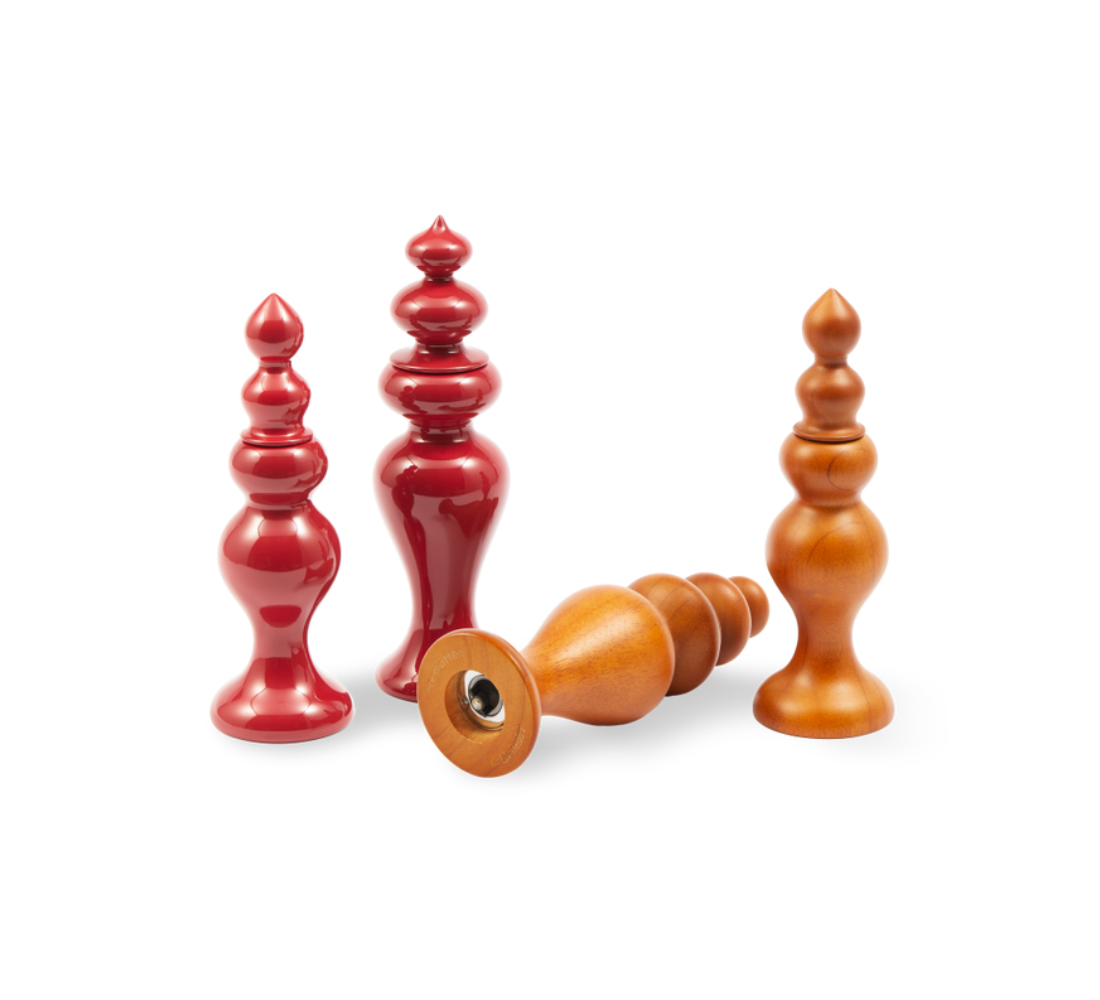Salz- und Pfeffermühle GRINDER SALT/PEPPER korallenrot