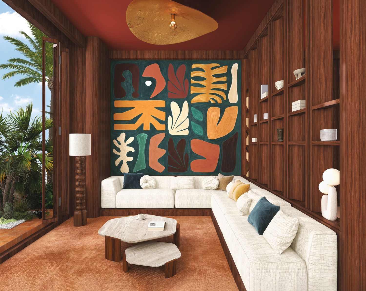 Mural JORGE green