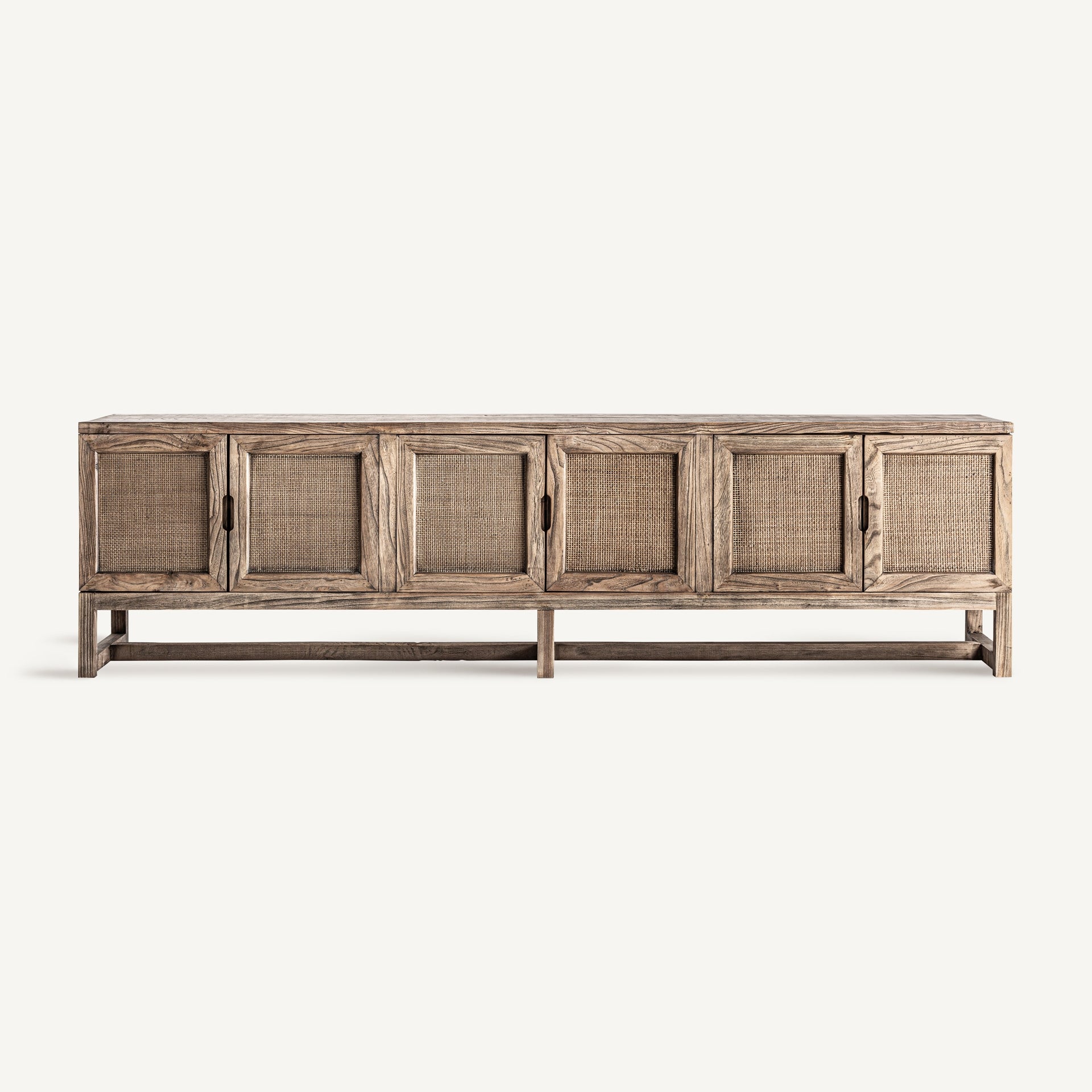BYREMO TV Cabinet in Elm Wood