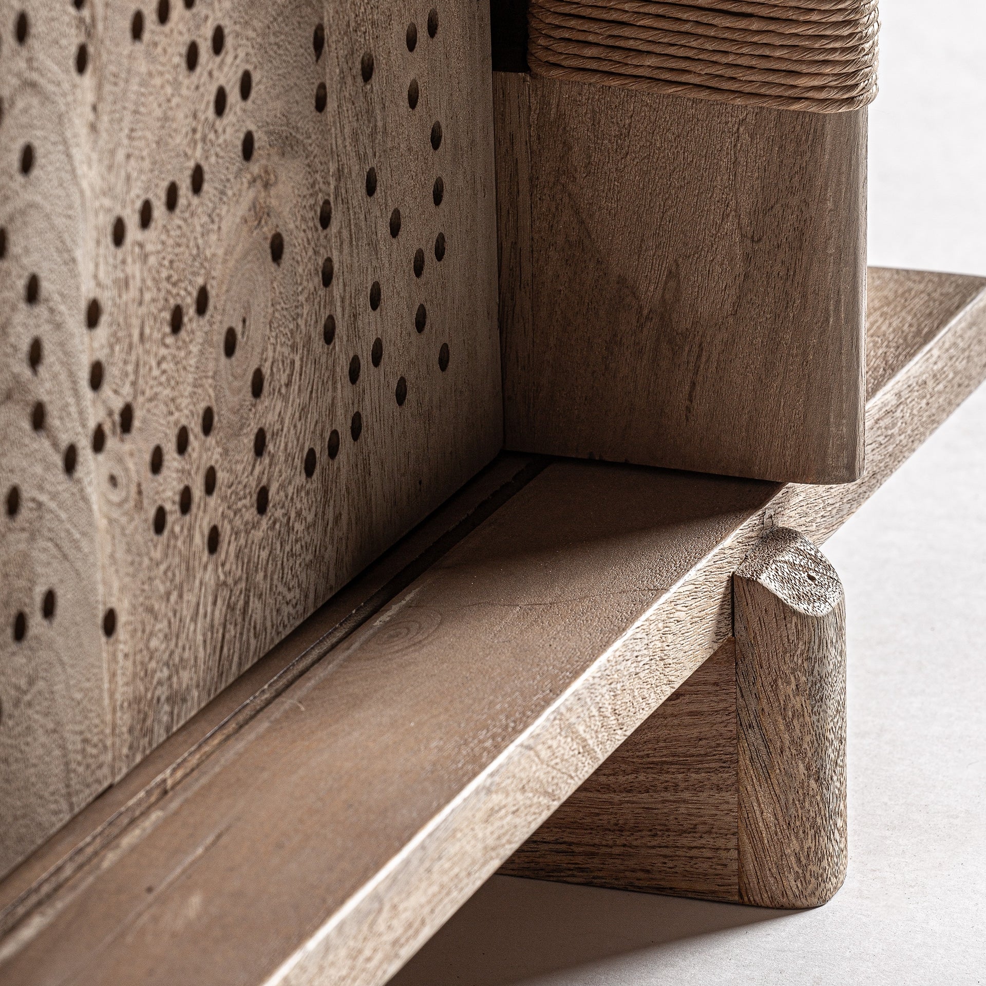 JACQUARD TV Stand Mango Wood