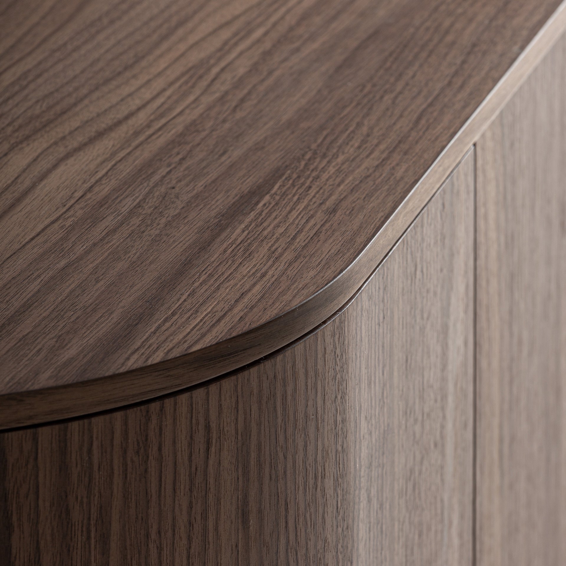 KEXBY Walnut Veneer TV Cabinet