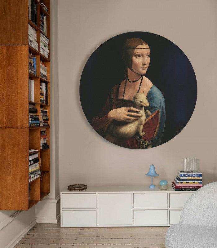 Mural DOTS Lady with an Ermine Wallcolors Eye on Design
