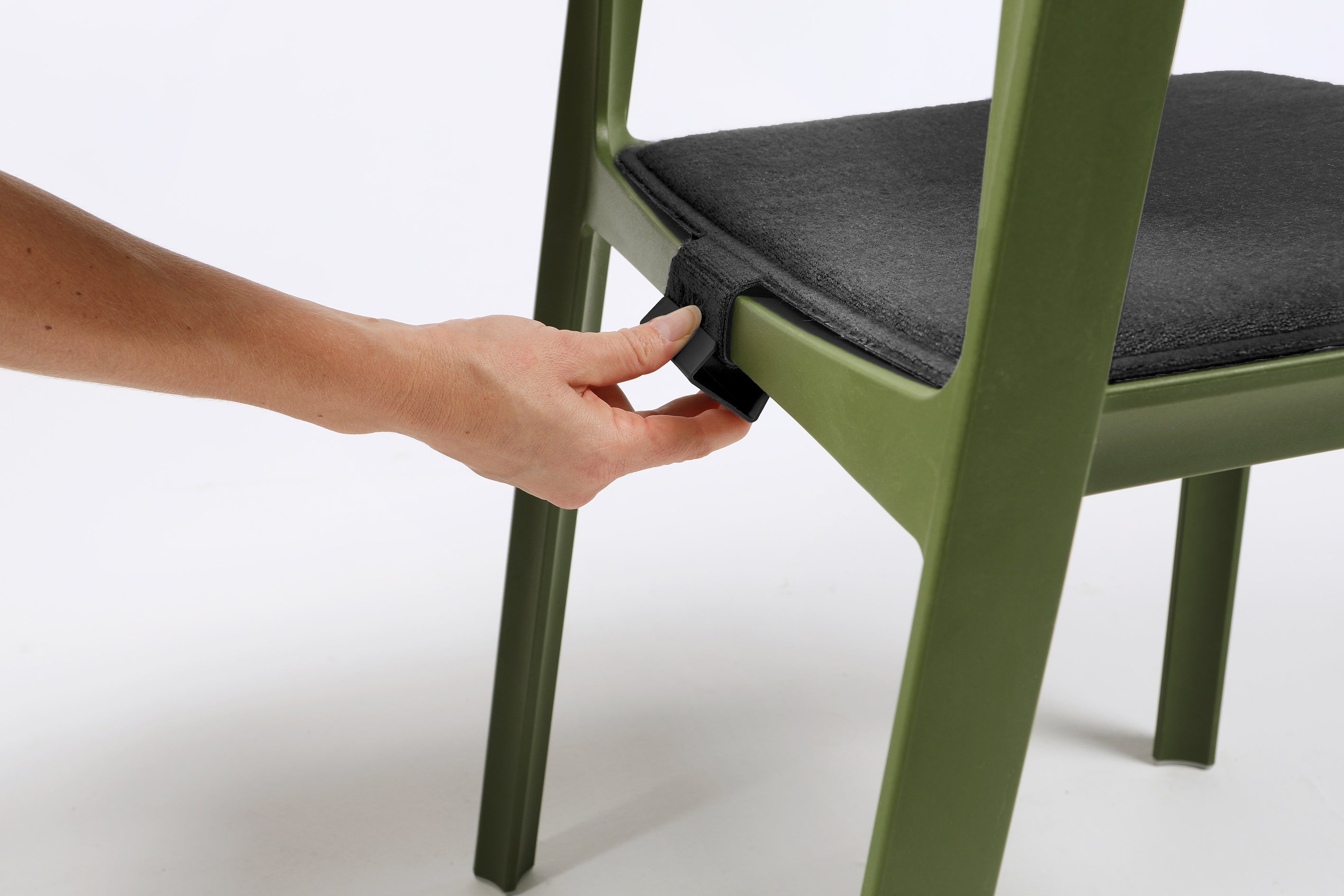 Outdoor Chair TRILL in Blue Green