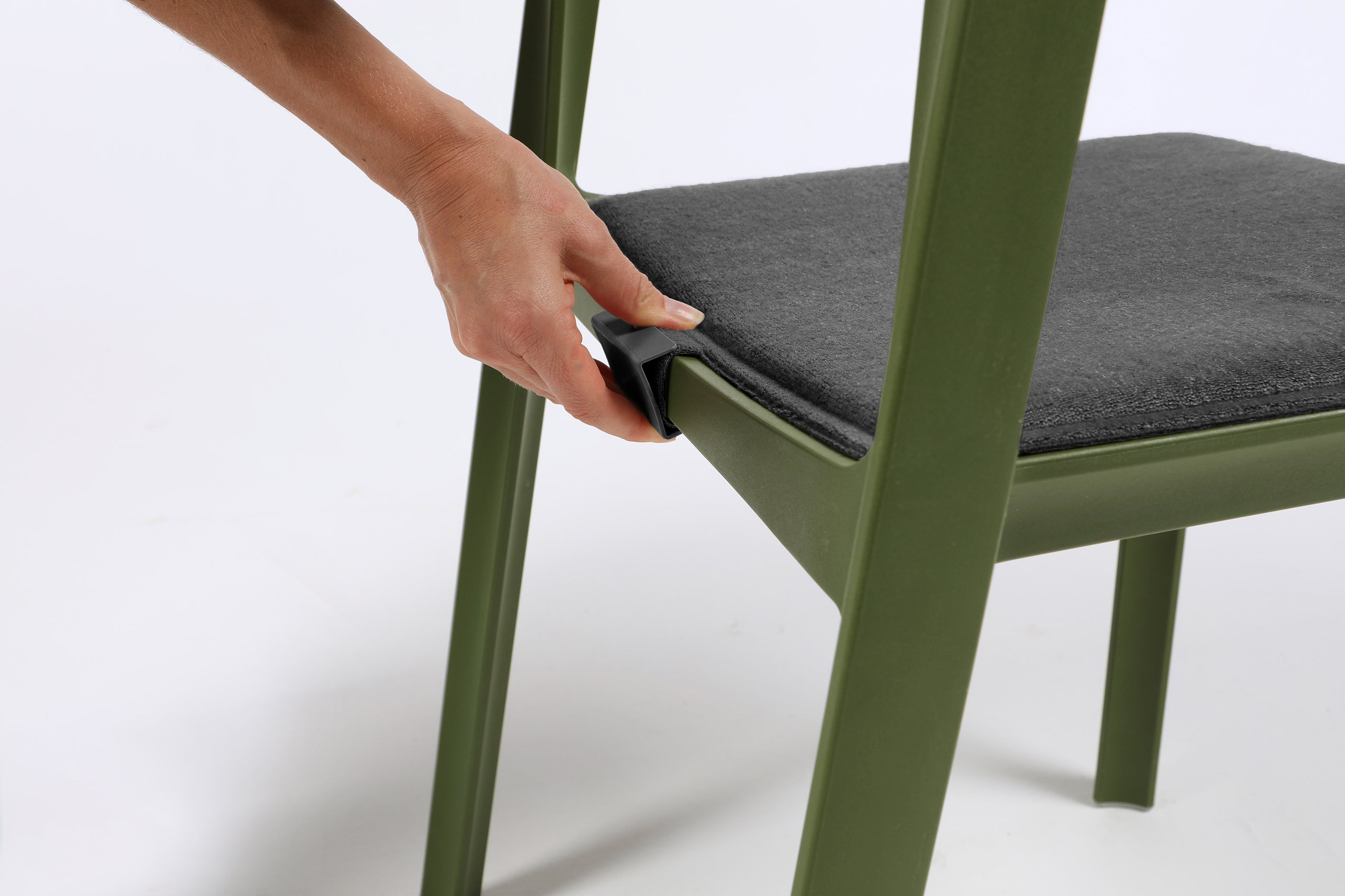 Outdoor Chair TRILL in Blue Green