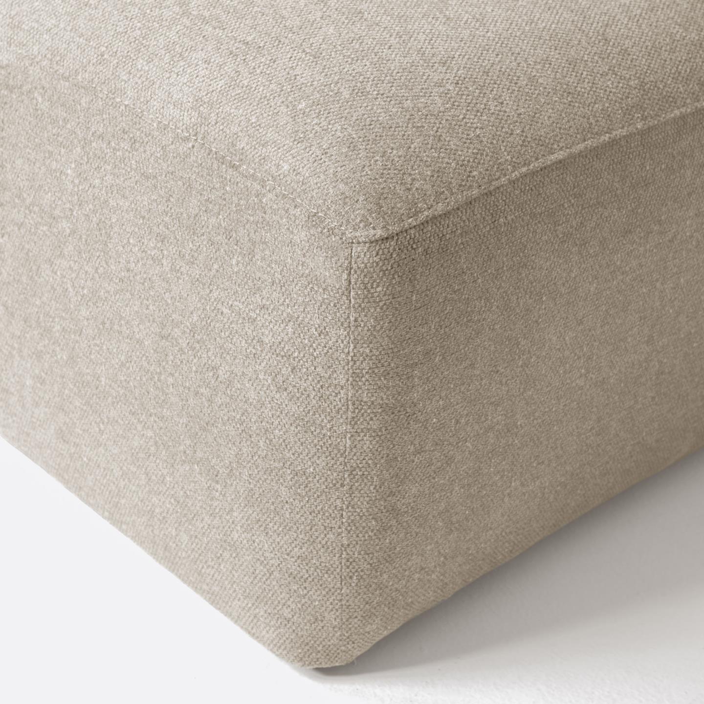 Narożnik 3-osobowy prawostronny BLOK beżowy szenil La Forma Eye on Design