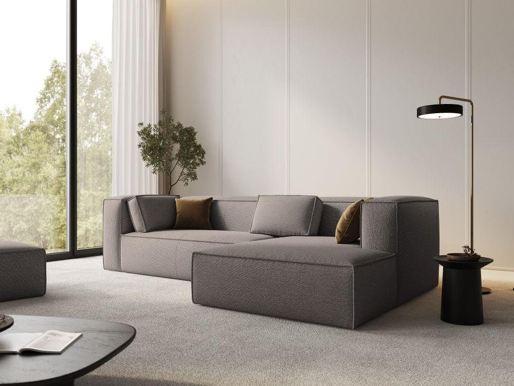 Narożnik 4-osobowy lewostronny MACKAY cappuccino boucle Cosmopolitan Design Eye on Design