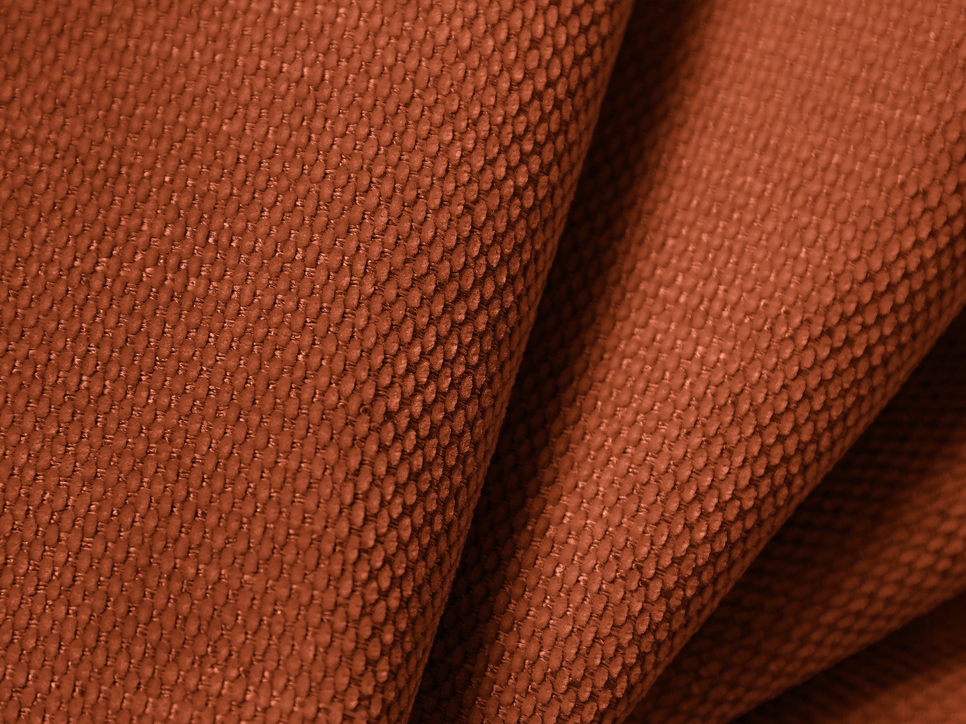 Narożnik 5-osobowy prawostronny otwarty FRANCESCA terracotta szenil Milo Casa Eye on Design