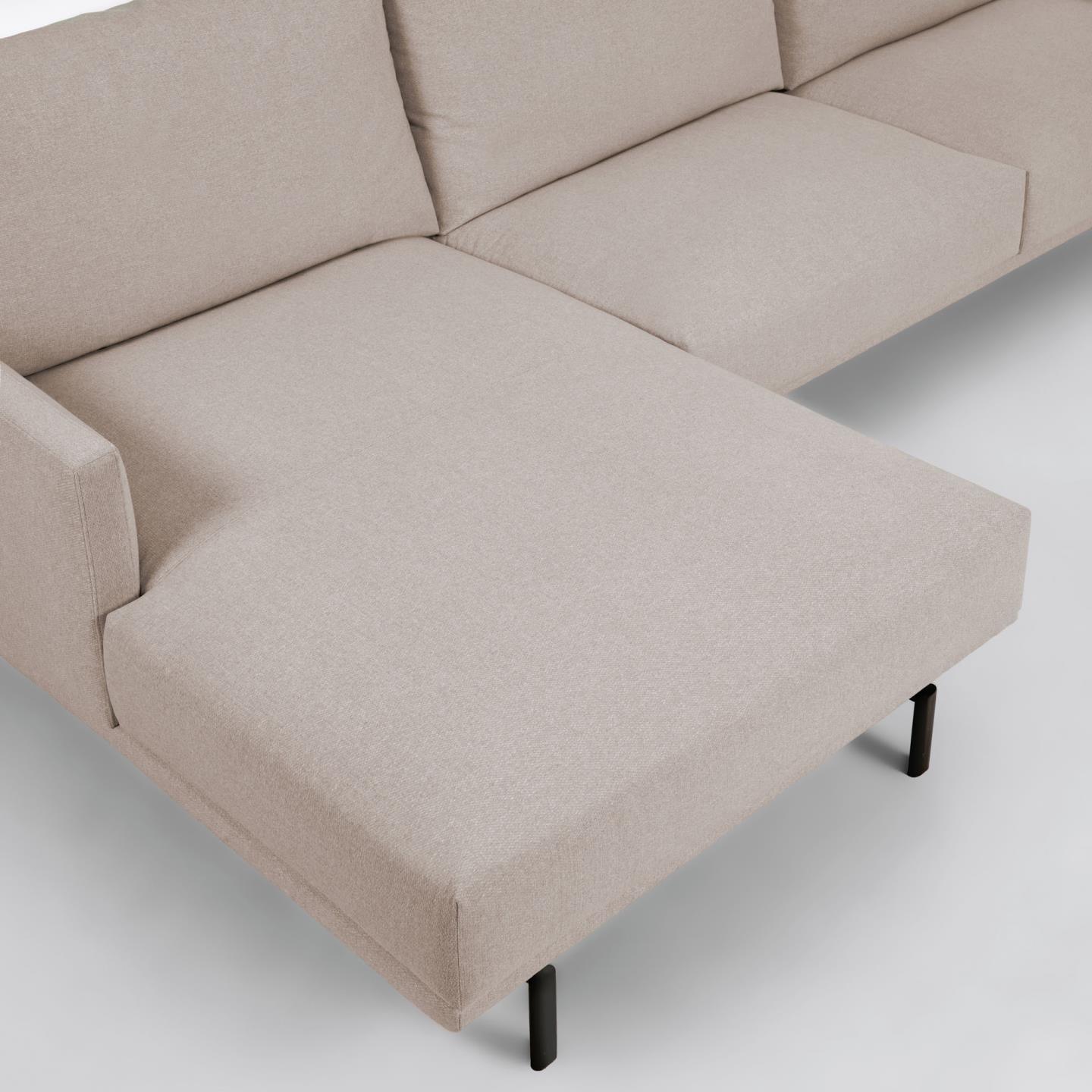Narożnik lewostronny 3,5-osobowy GALENE beżowy La Forma Eye on Design