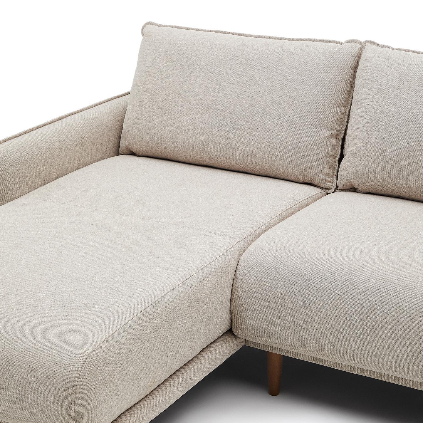 Narożnik lewostronny CARLOTA beżowy La Forma Eye on Design