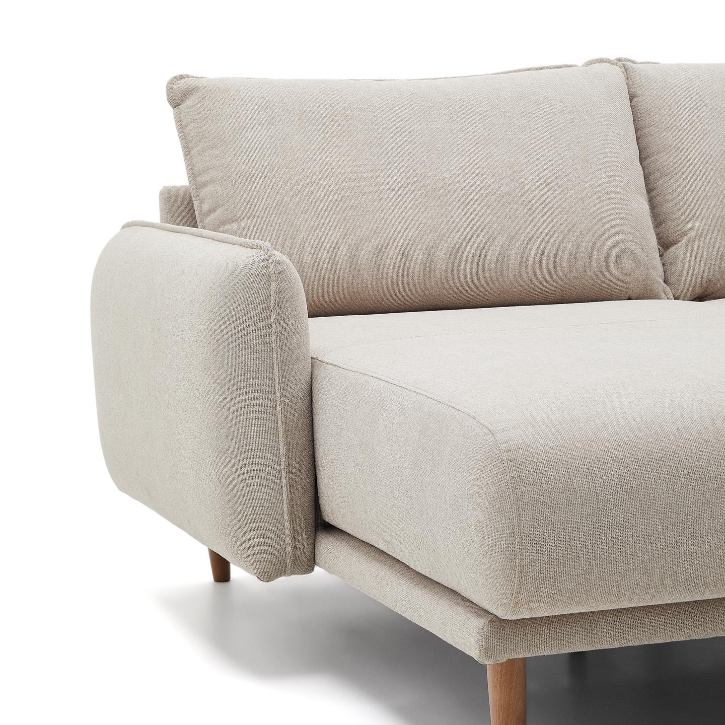 Narożnik lewostronny CARLOTA beżowy La Forma Eye on Design