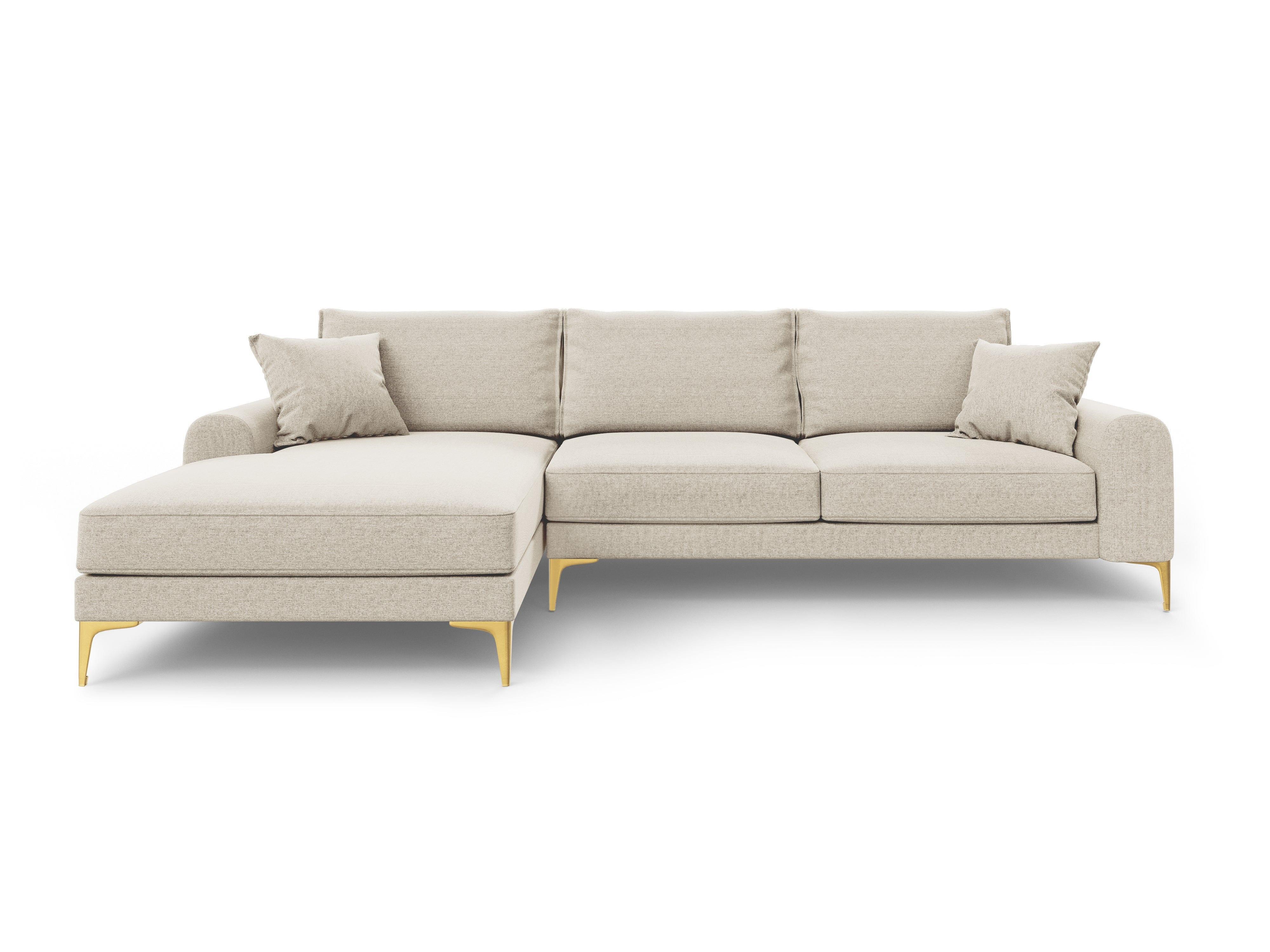 Narożnik lewostronny MADARA jasnobeżowy Mazzini Sofas Eye on Design