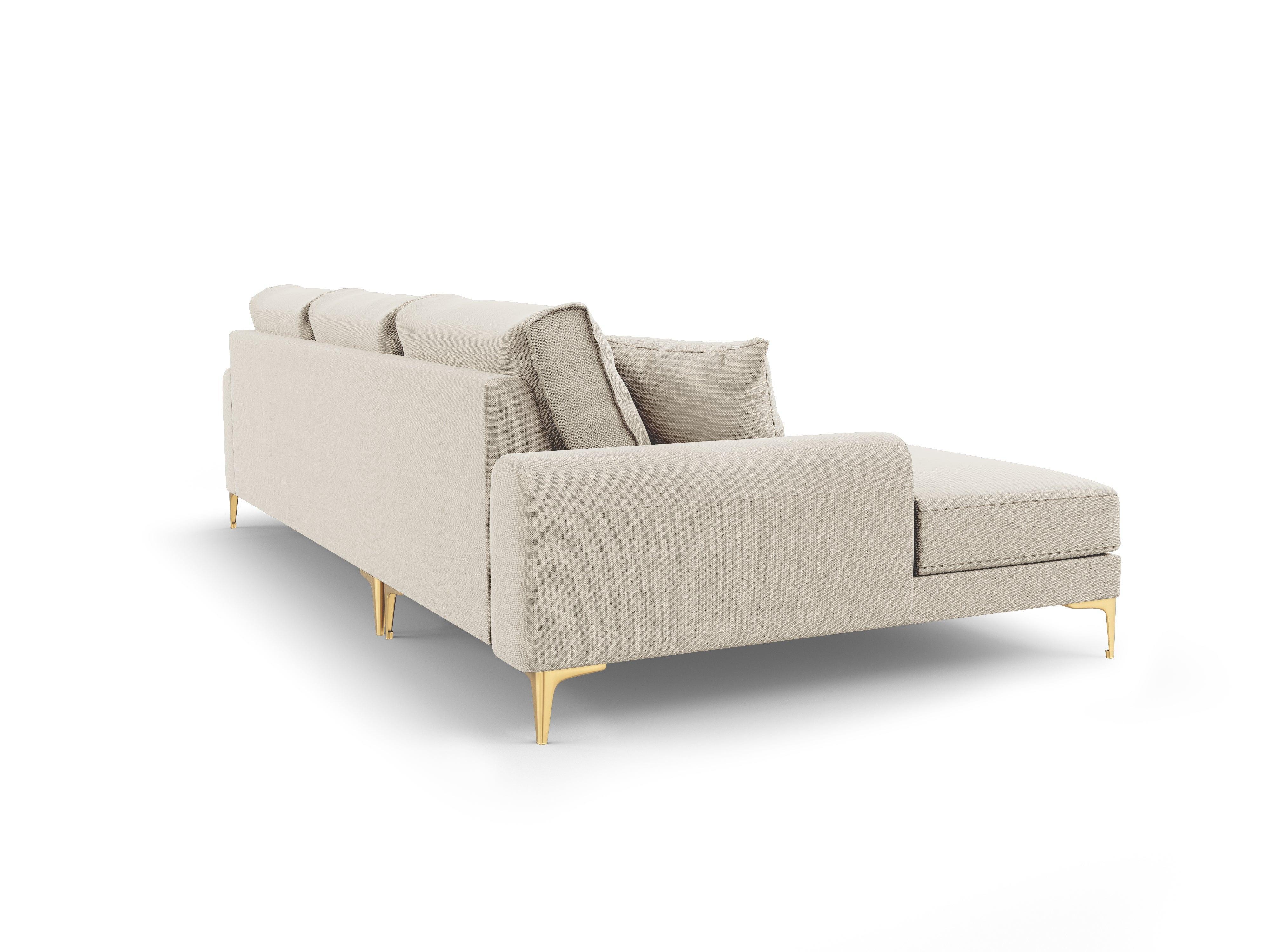 Narożnik lewostronny MADARA jasnobeżowy Mazzini Sofas Eye on Design