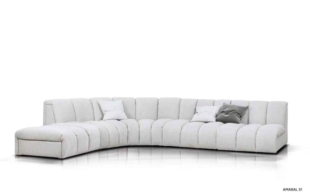 Narożnik lewostronny modułowy NONU Rosanero Eye on Design