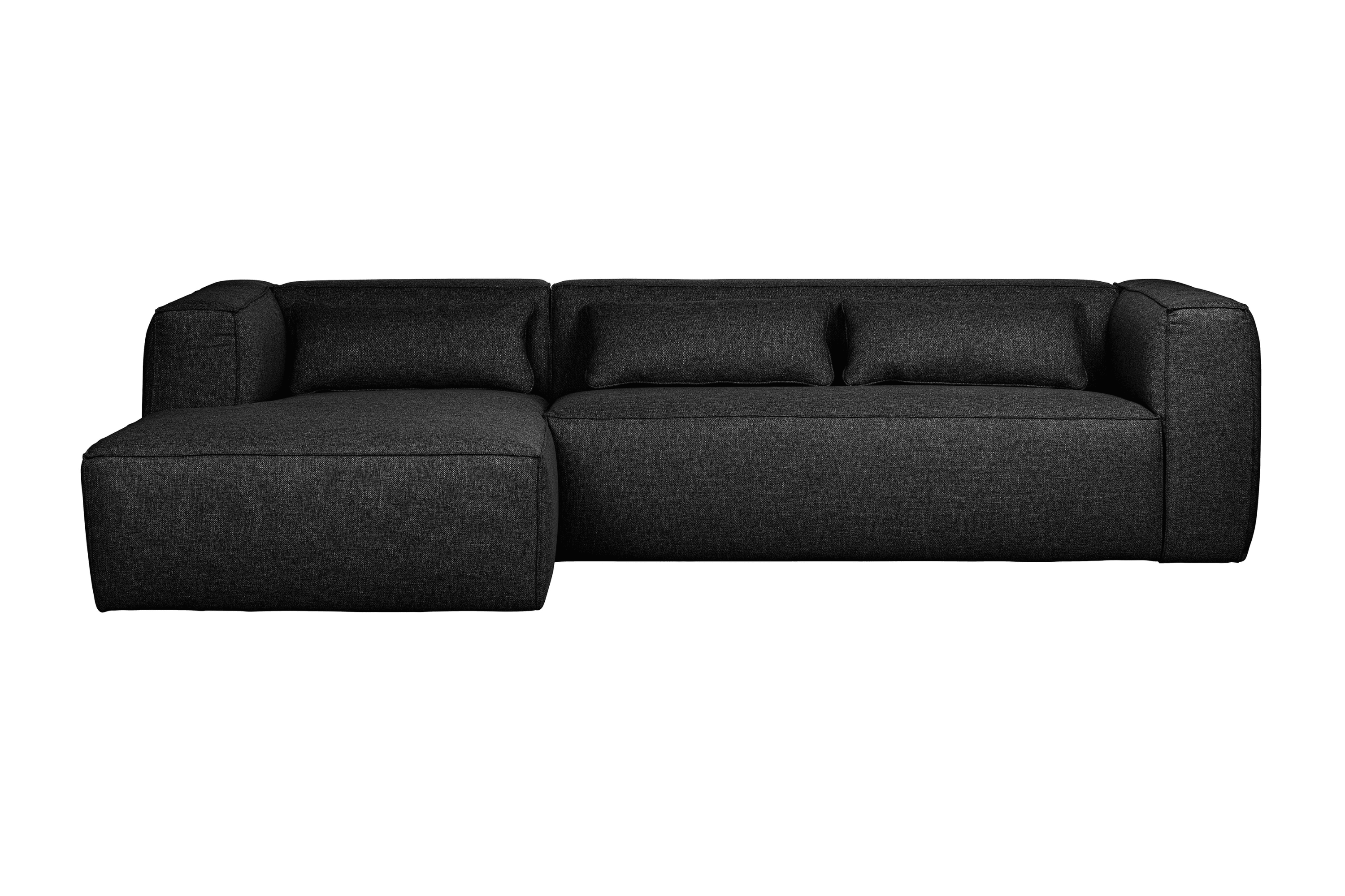Narożnik lewostronny z poduszkami BEAN ciemnoszary Woood Exclusive Eye on Design