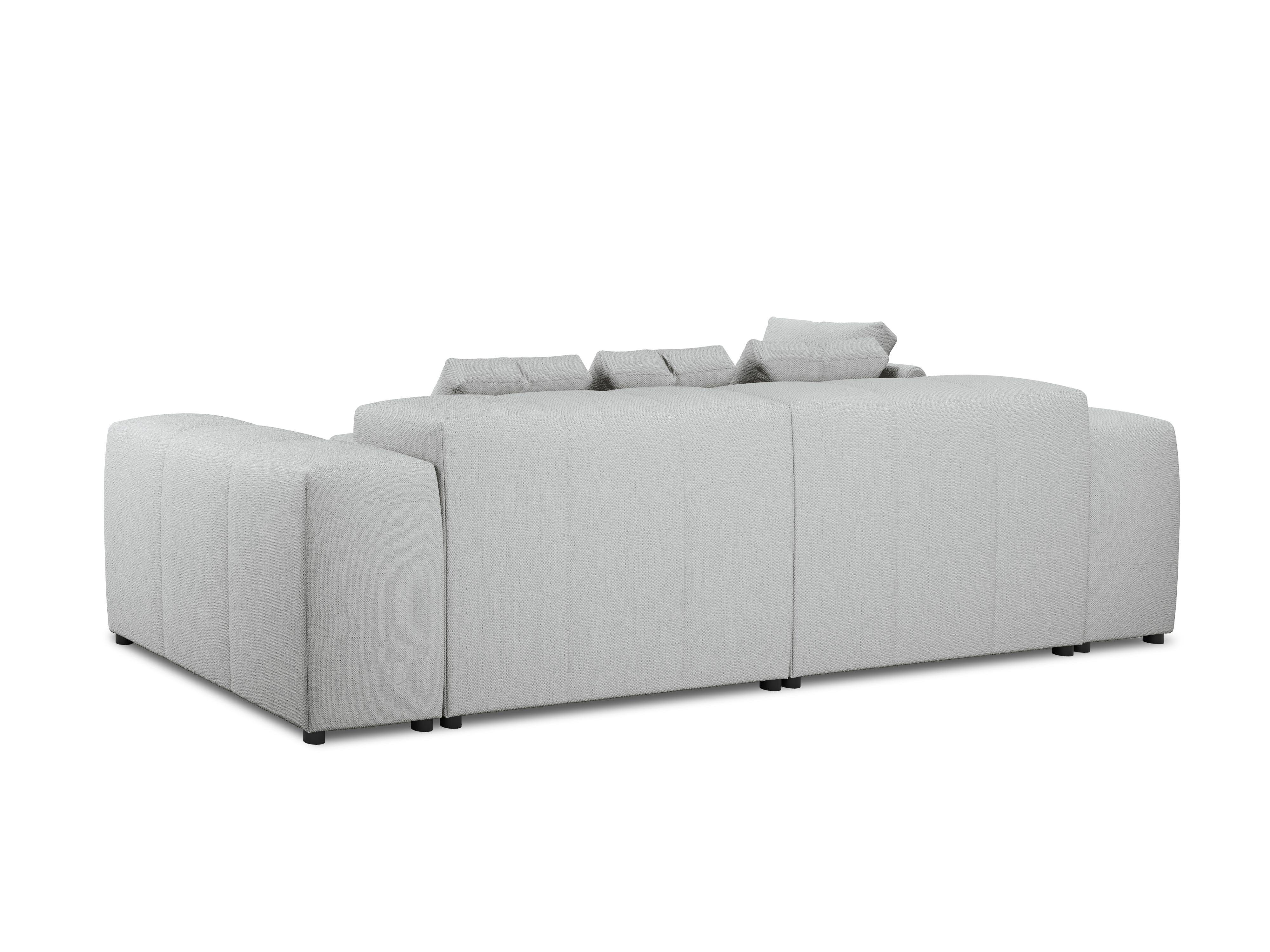 Narożnik modułowy 5-osobowy ROME jasnoszary Cosmopolitan Design Eye on Design