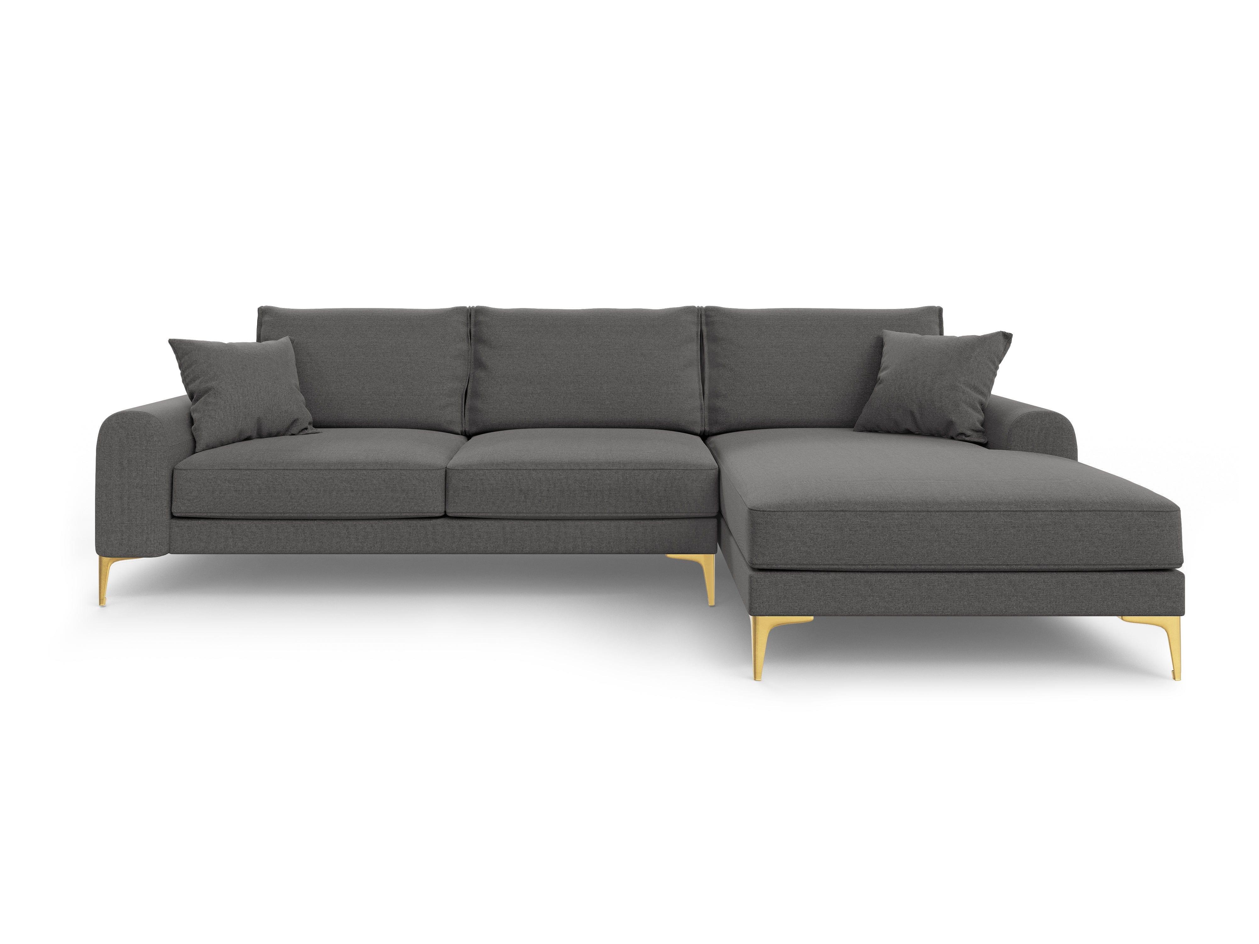 Narożnik prawostronny MADARA ciemnoszary Mazzini Sofas Eye on Design