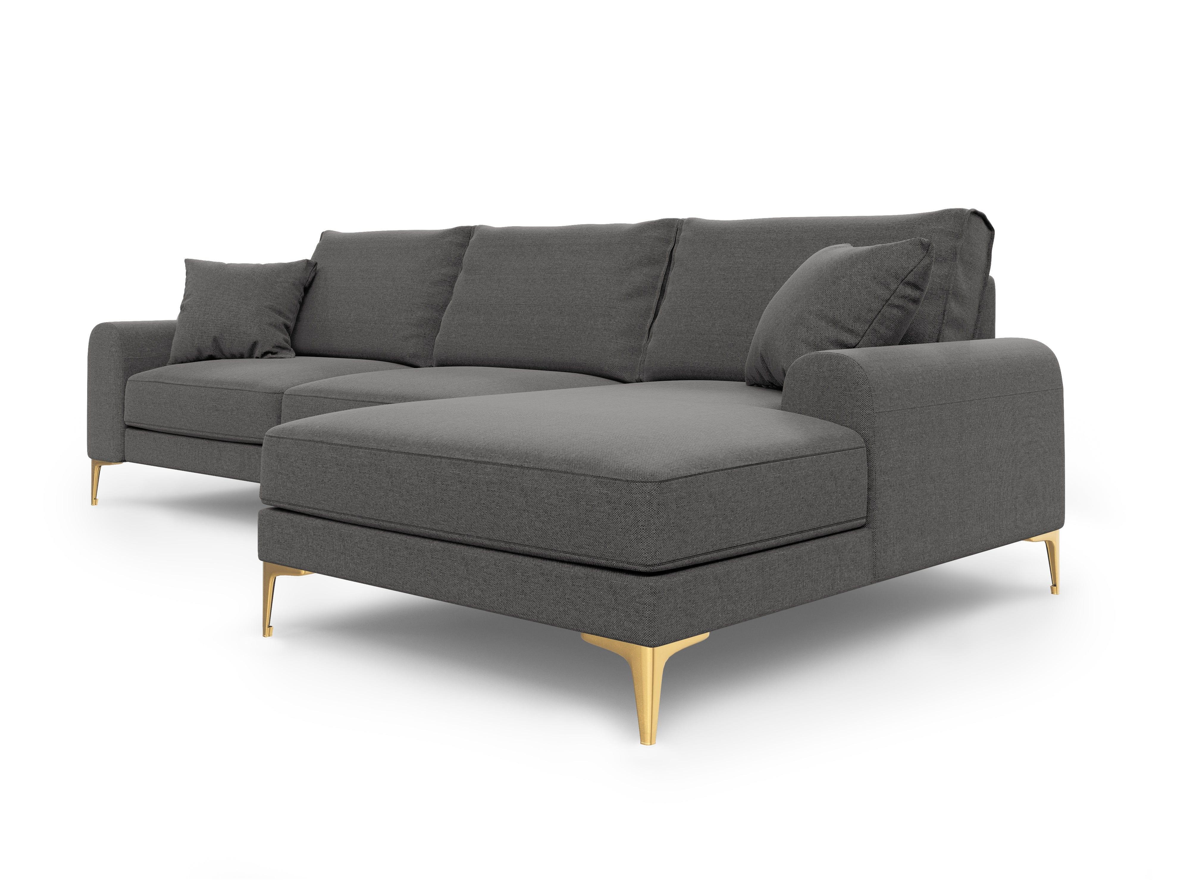 Narożnik prawostronny MADARA ciemnoszary Mazzini Sofas Eye on Design
