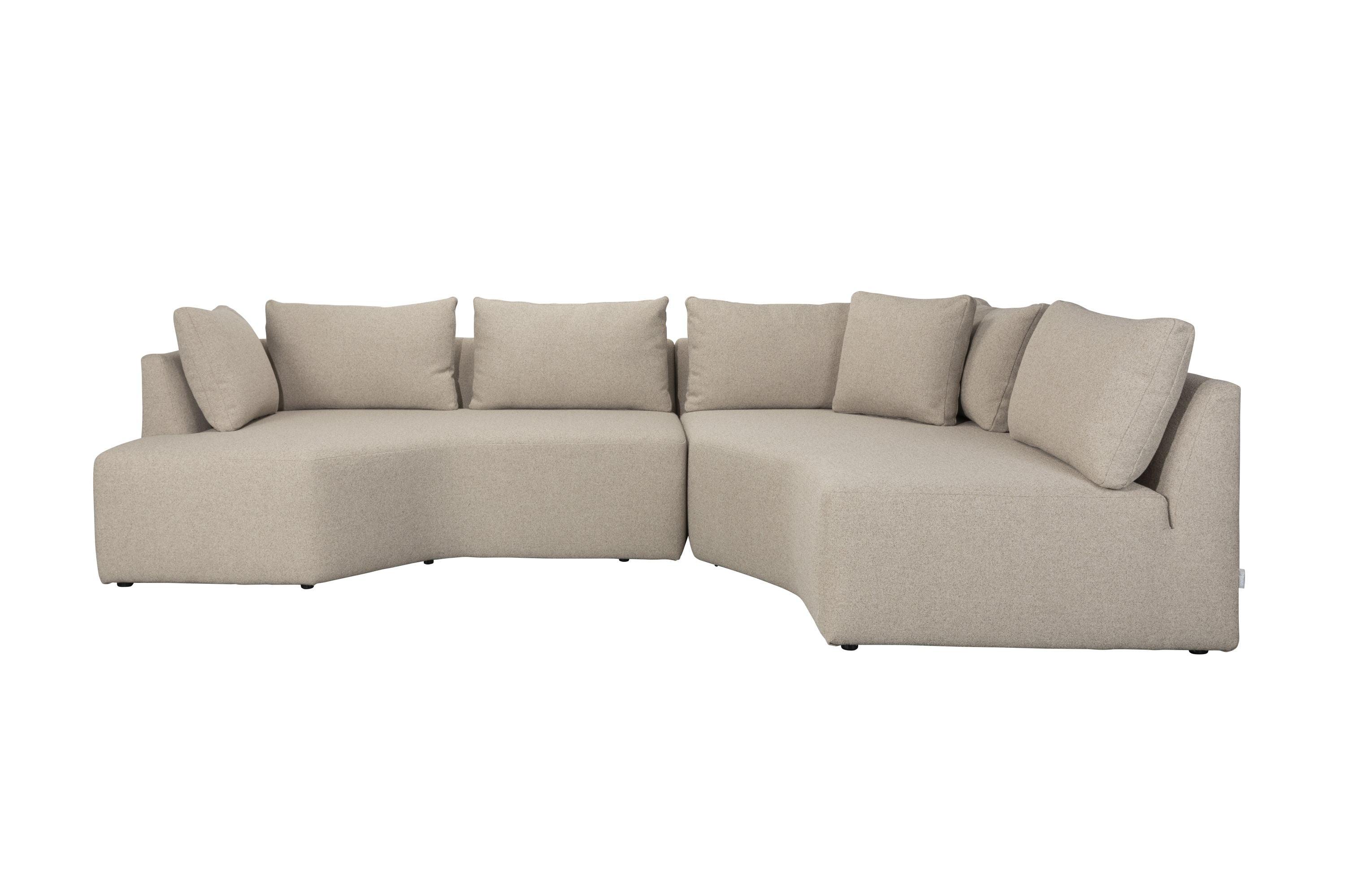 Sofa modułowa prawostronna PROSPER cappuccino Zuiver Eye on Design