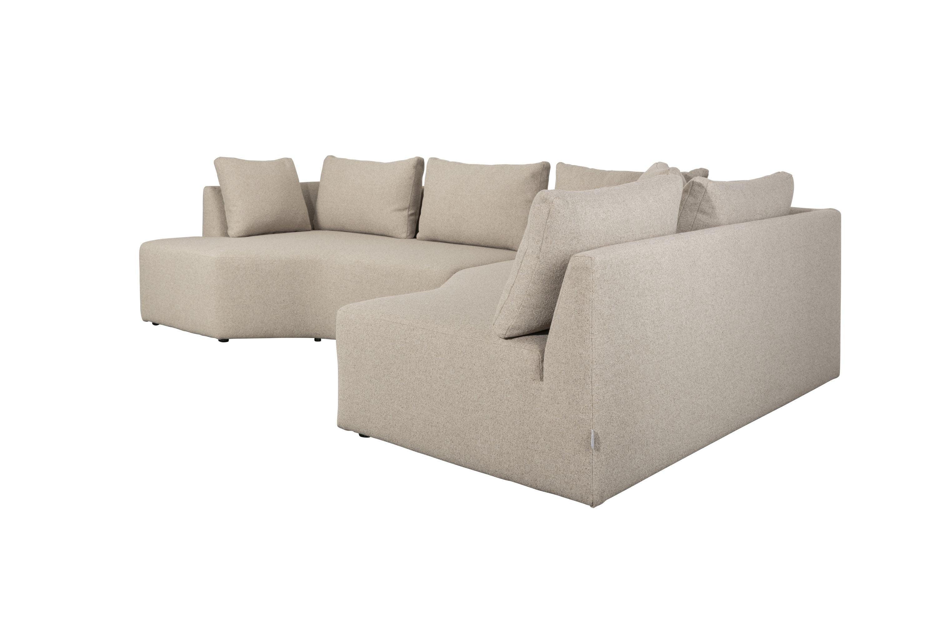 Sofa modułowa prawostronna PROSPER cappuccino Zuiver Eye on Design