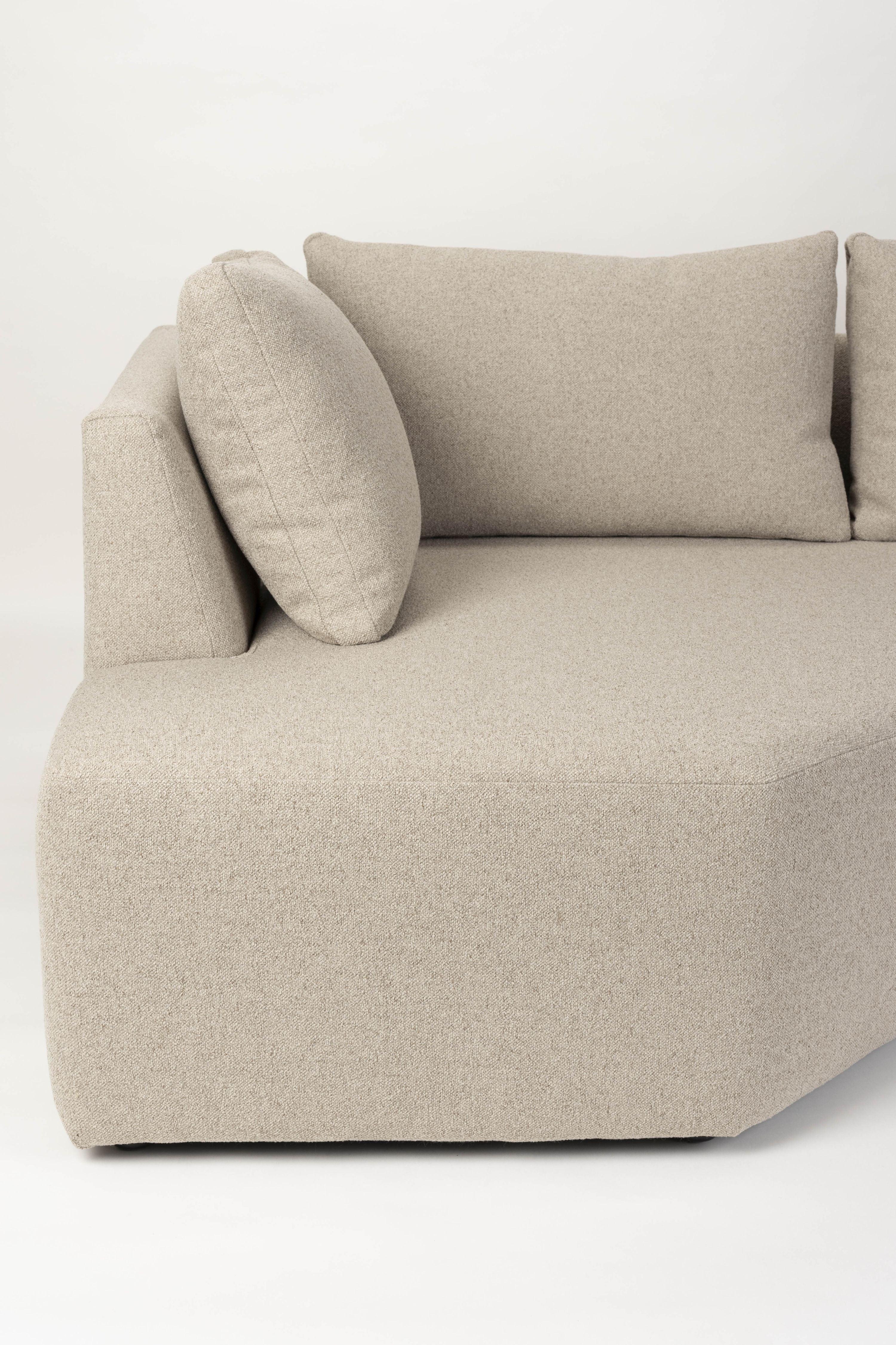 Sofa modułowa prawostronna PROSPER cappuccino Zuiver Eye on Design