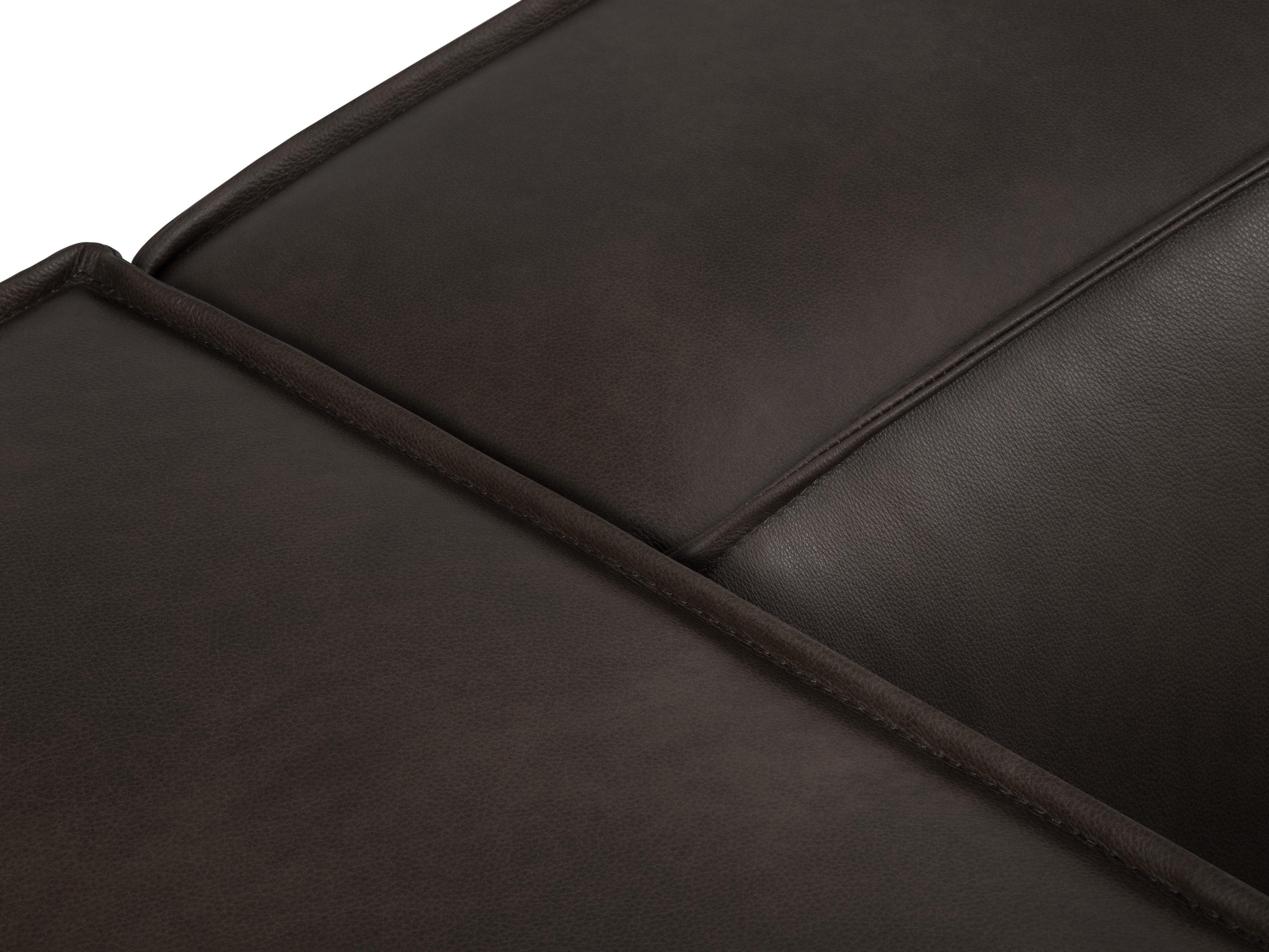 Narożnik skórzany w kształałcie litery U MADAME ciemnobrązowy Windsor & Co Eye on Design