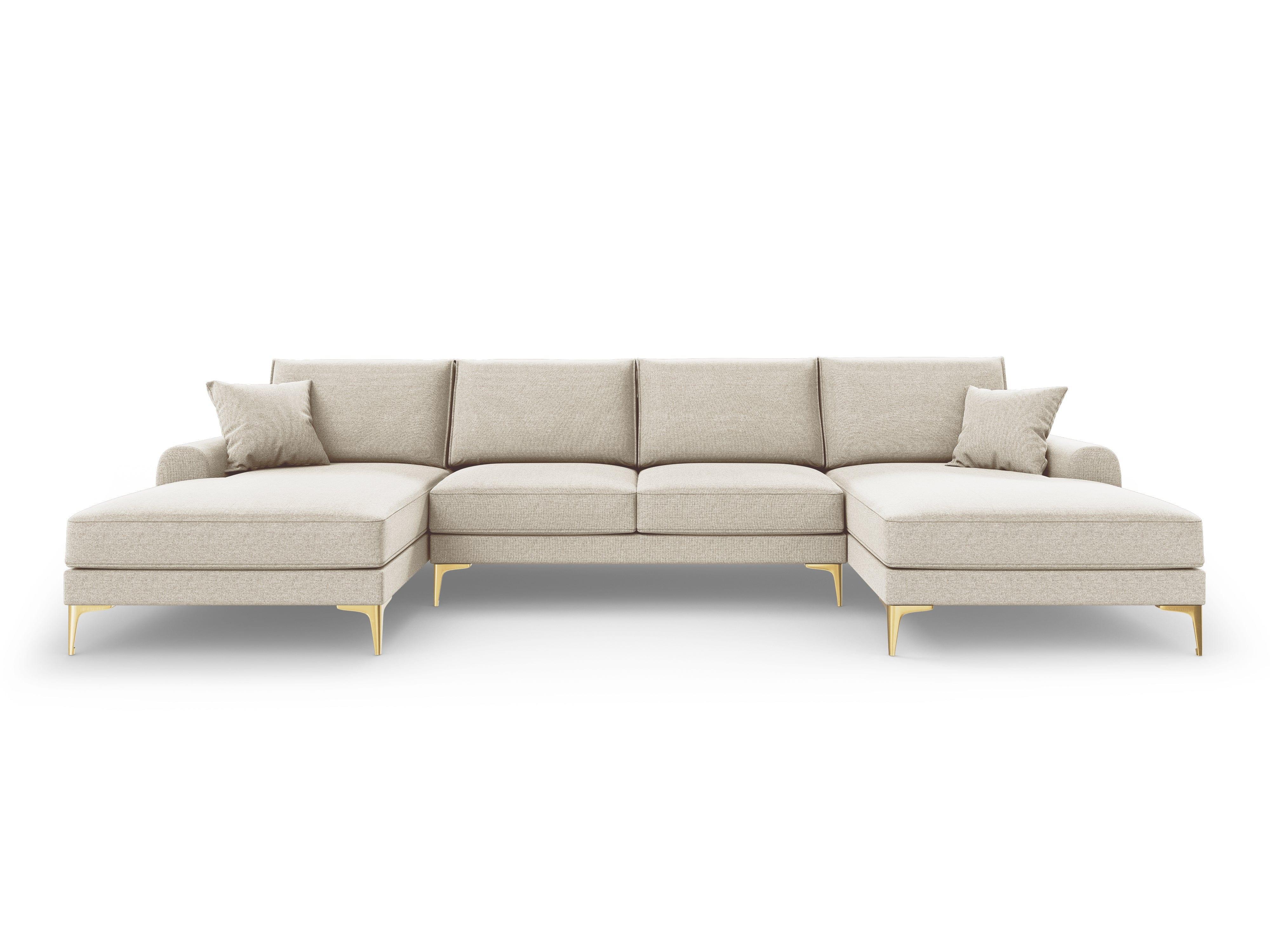 Narożnik w kształcie U MADARA jasnobeżowy Mazzini Sofas Eye on Design