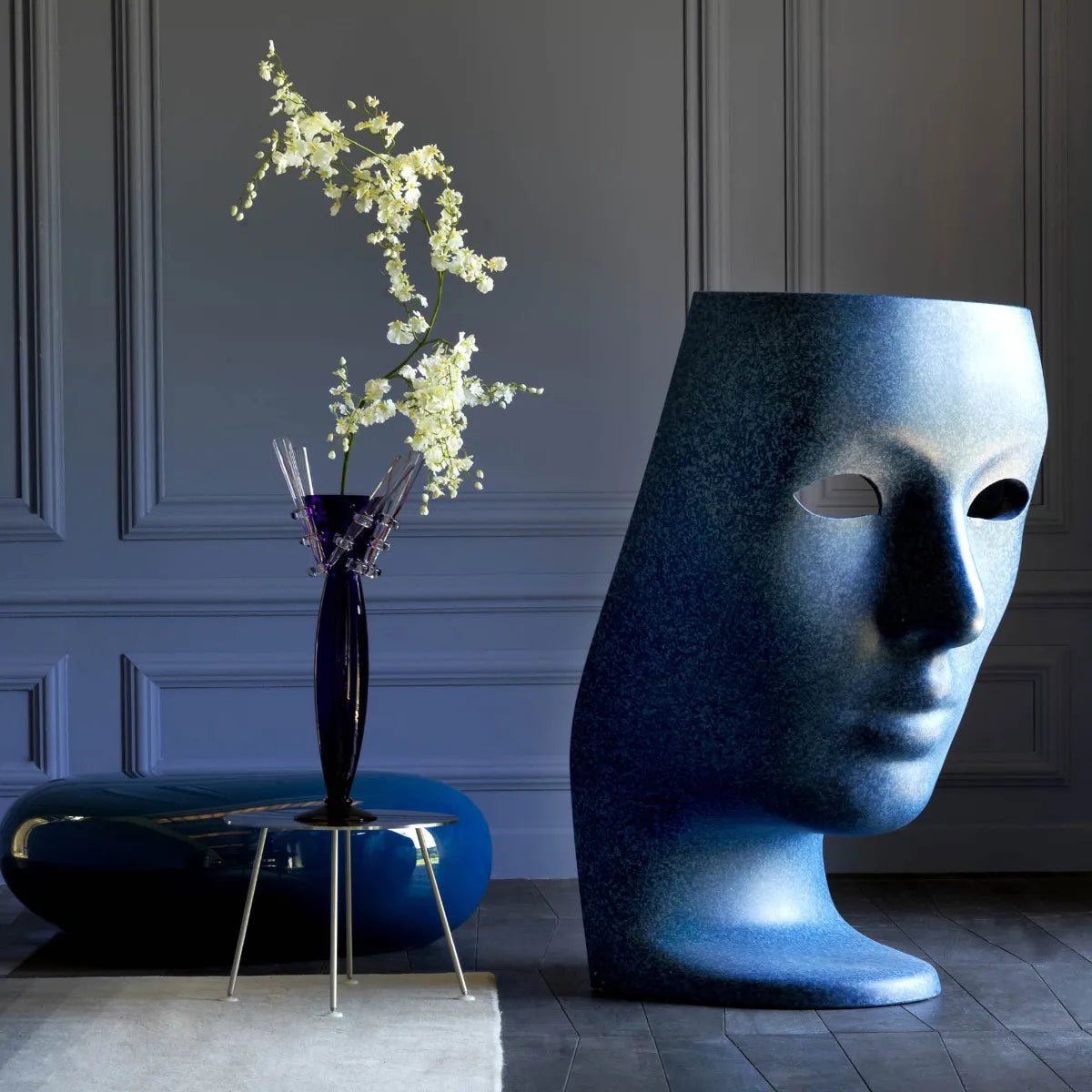 Nemo Blue Denim Sessel