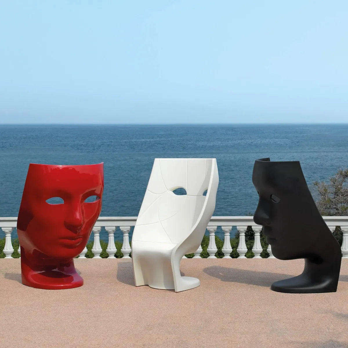 Nemo black armchair