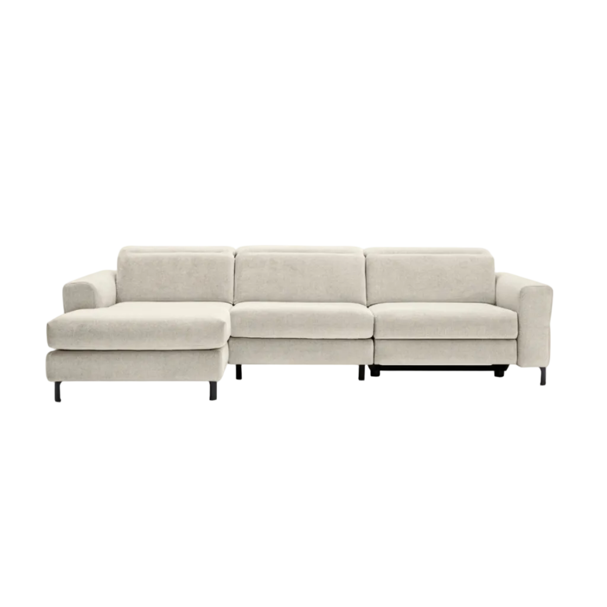 Left-sided corner sofa NORMA upholstered