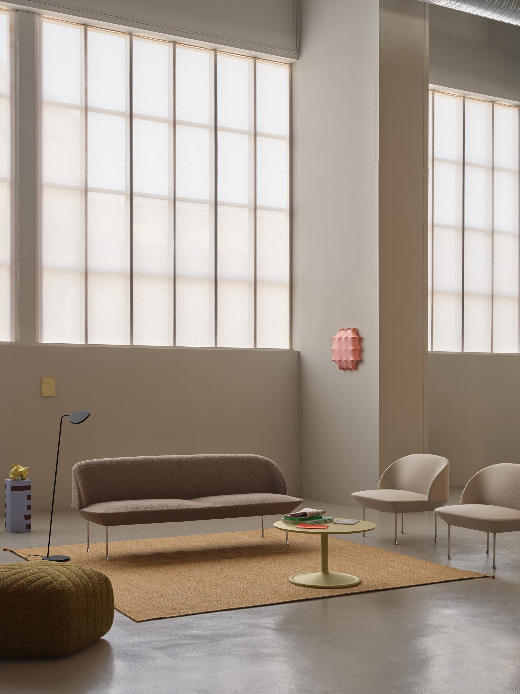 OSLO Upholstered 2-Seater Sofa